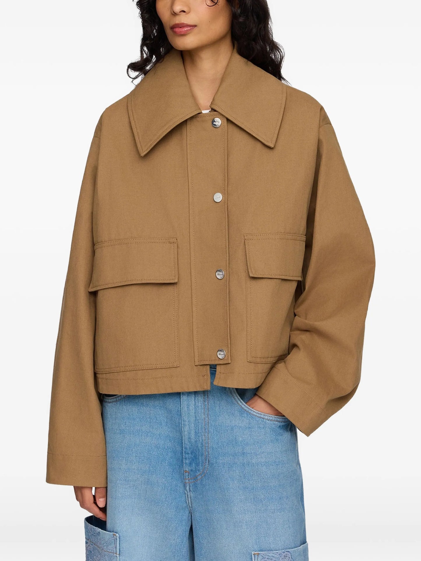 flap-pocket jacket