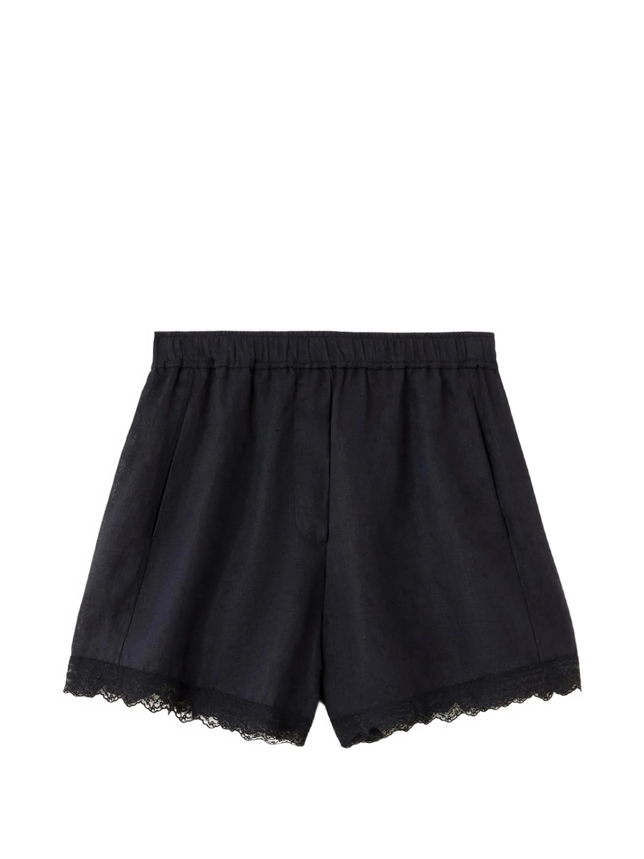 shorts in linen
