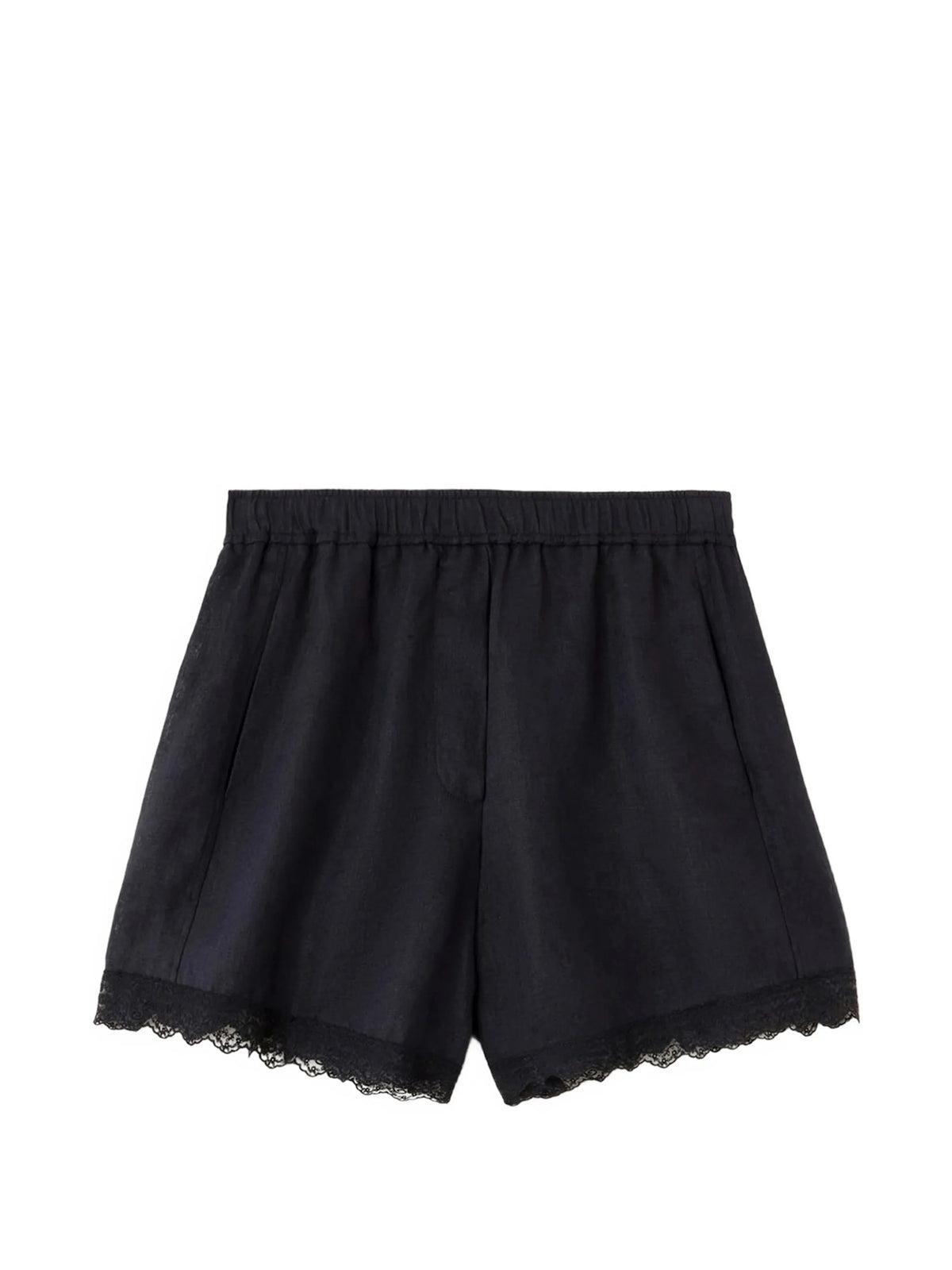 shorts in linen