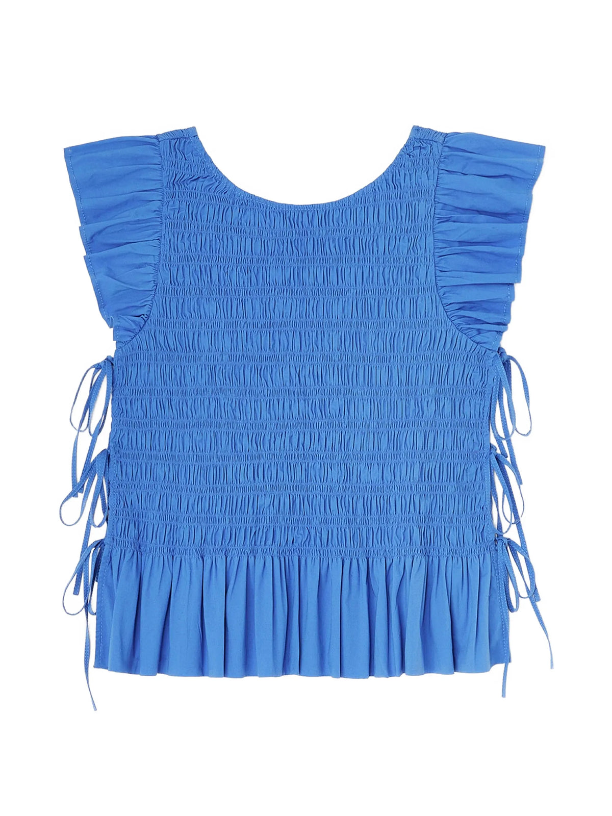top in smocked cotton