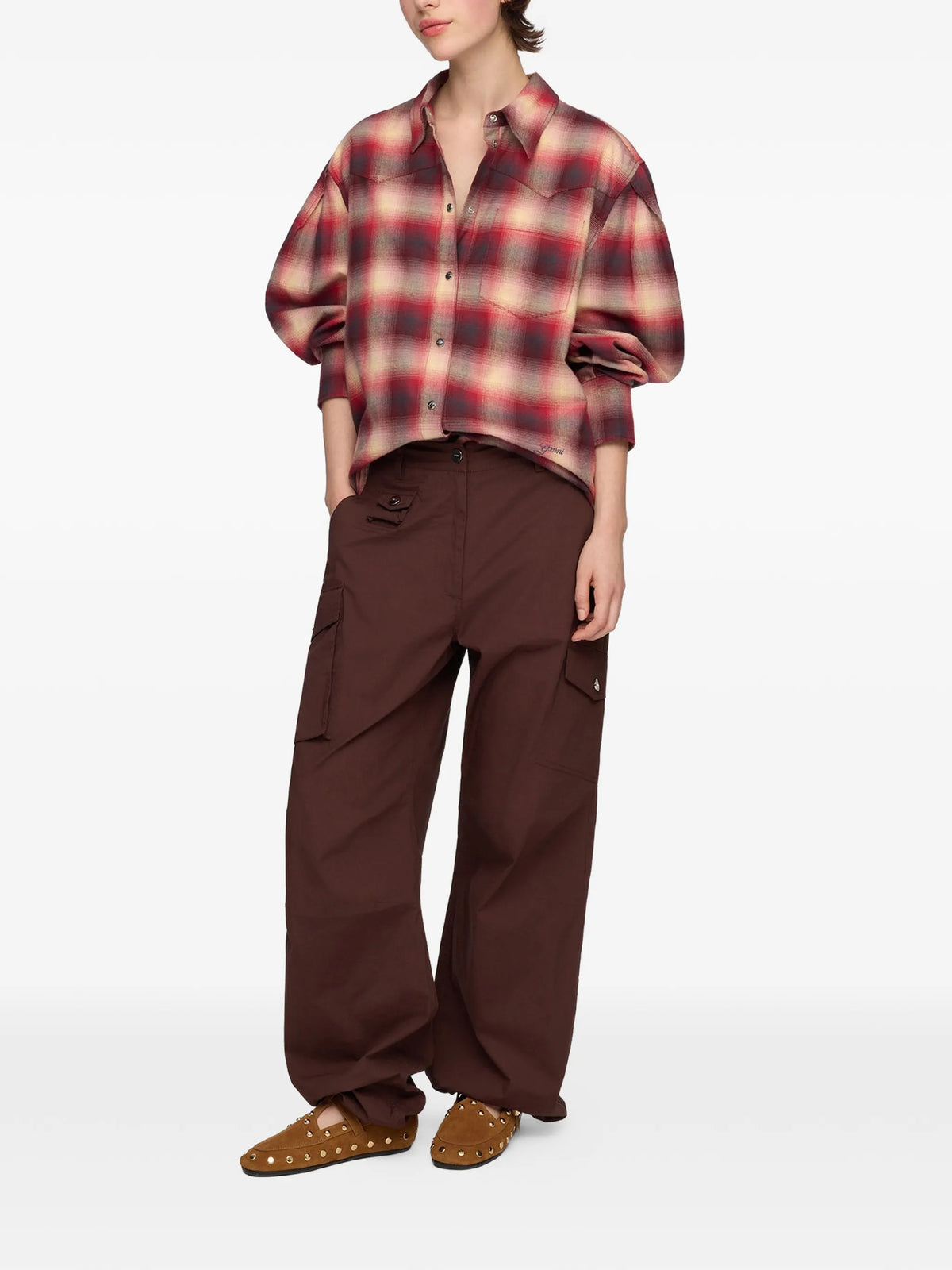 shirt in check flannel