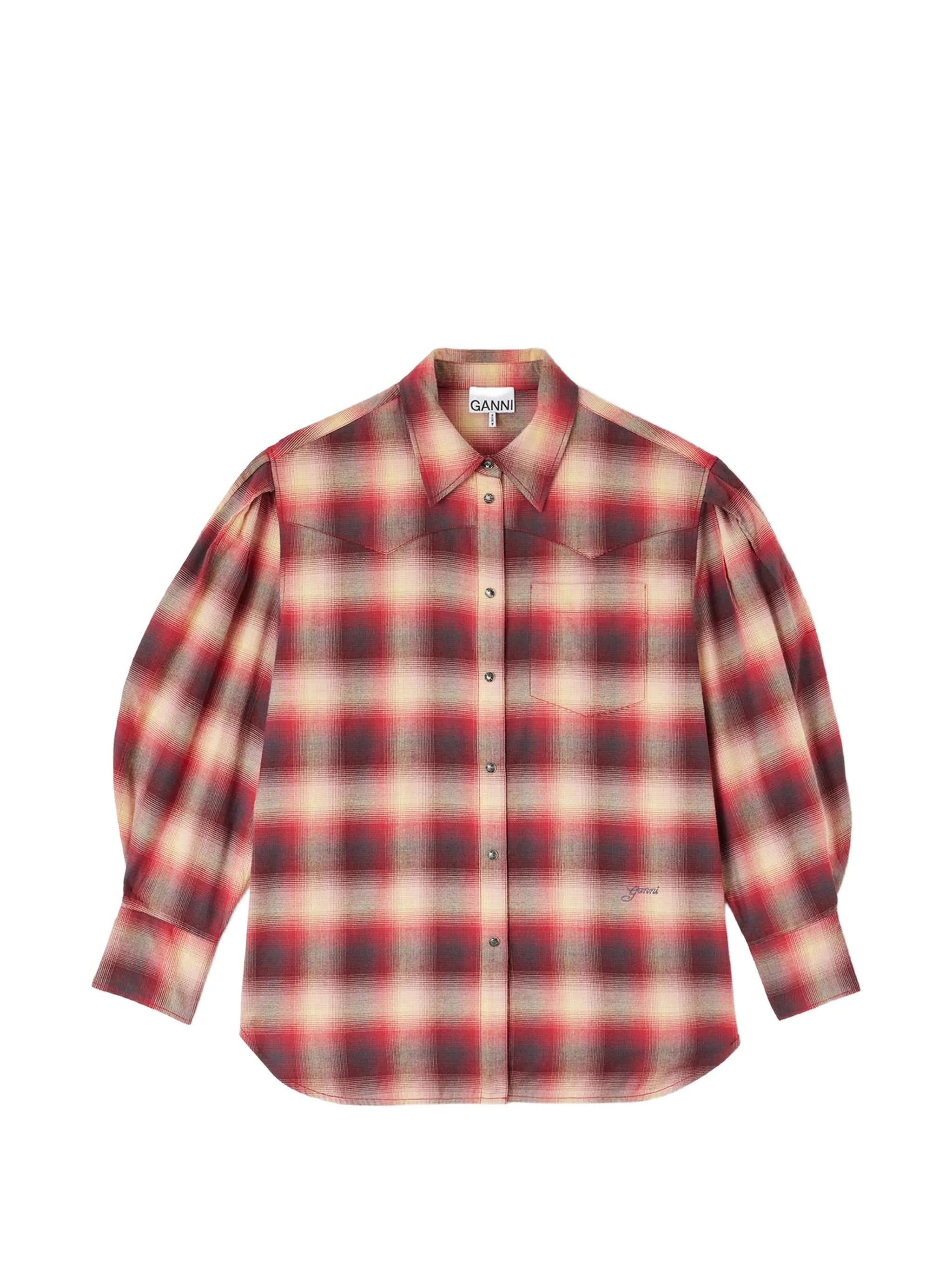 shirt in check flannel