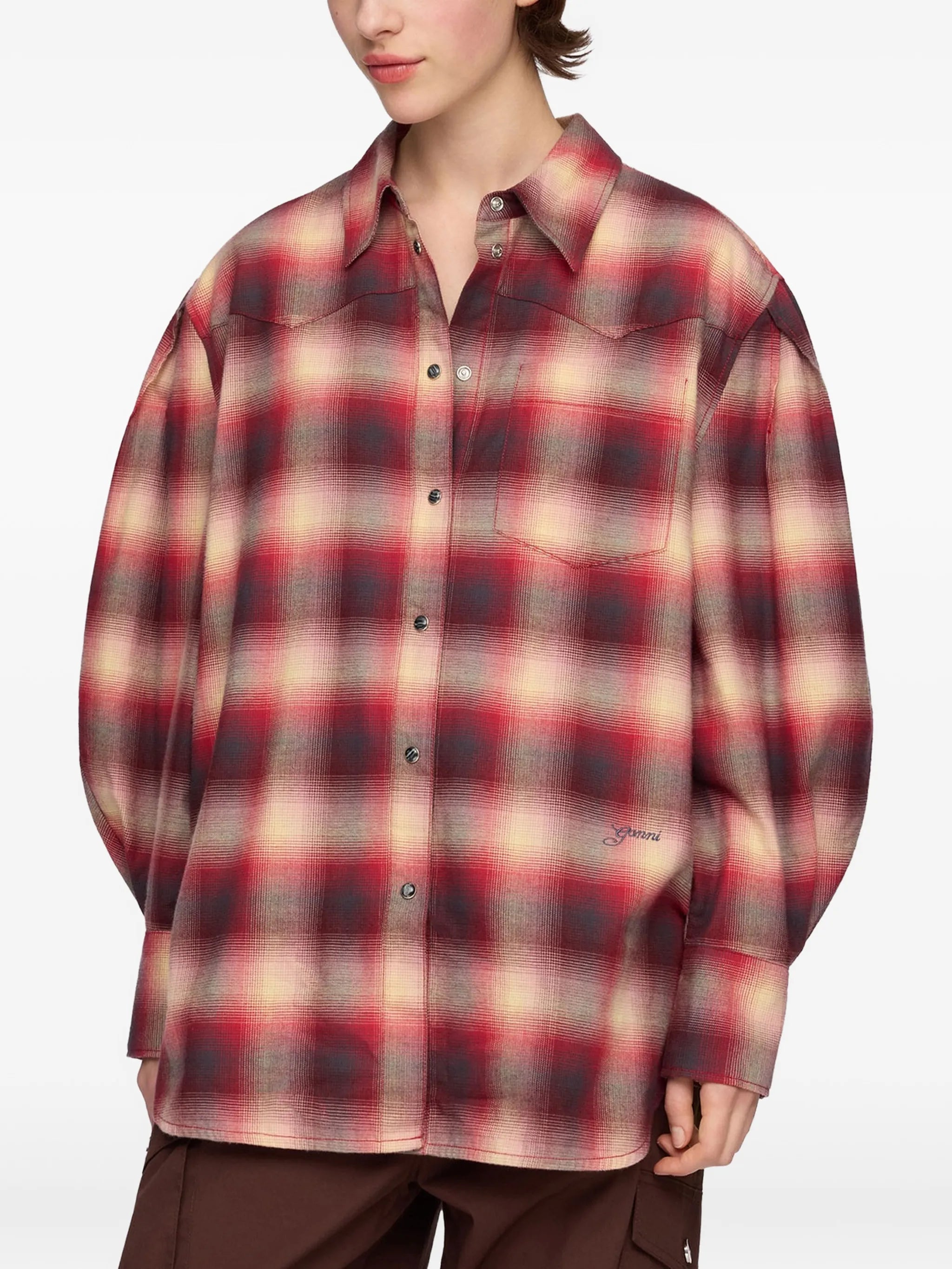 shirt in check flannel