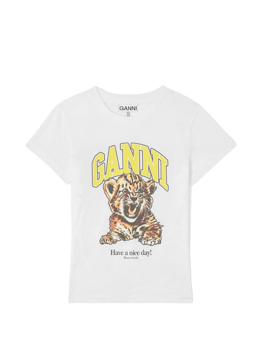 baby fit T-shirt with tiger