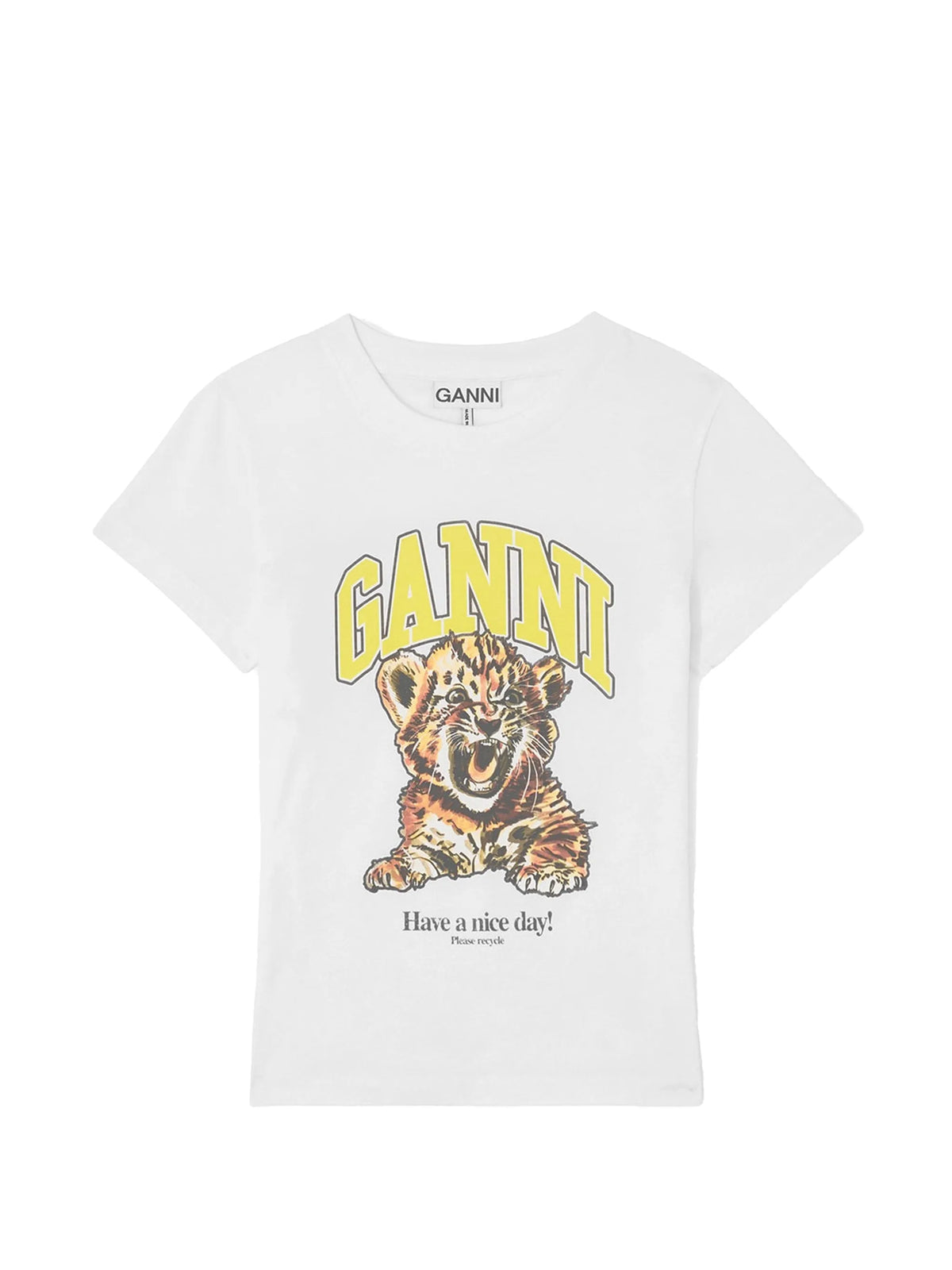baby fit T-shirt with tiger