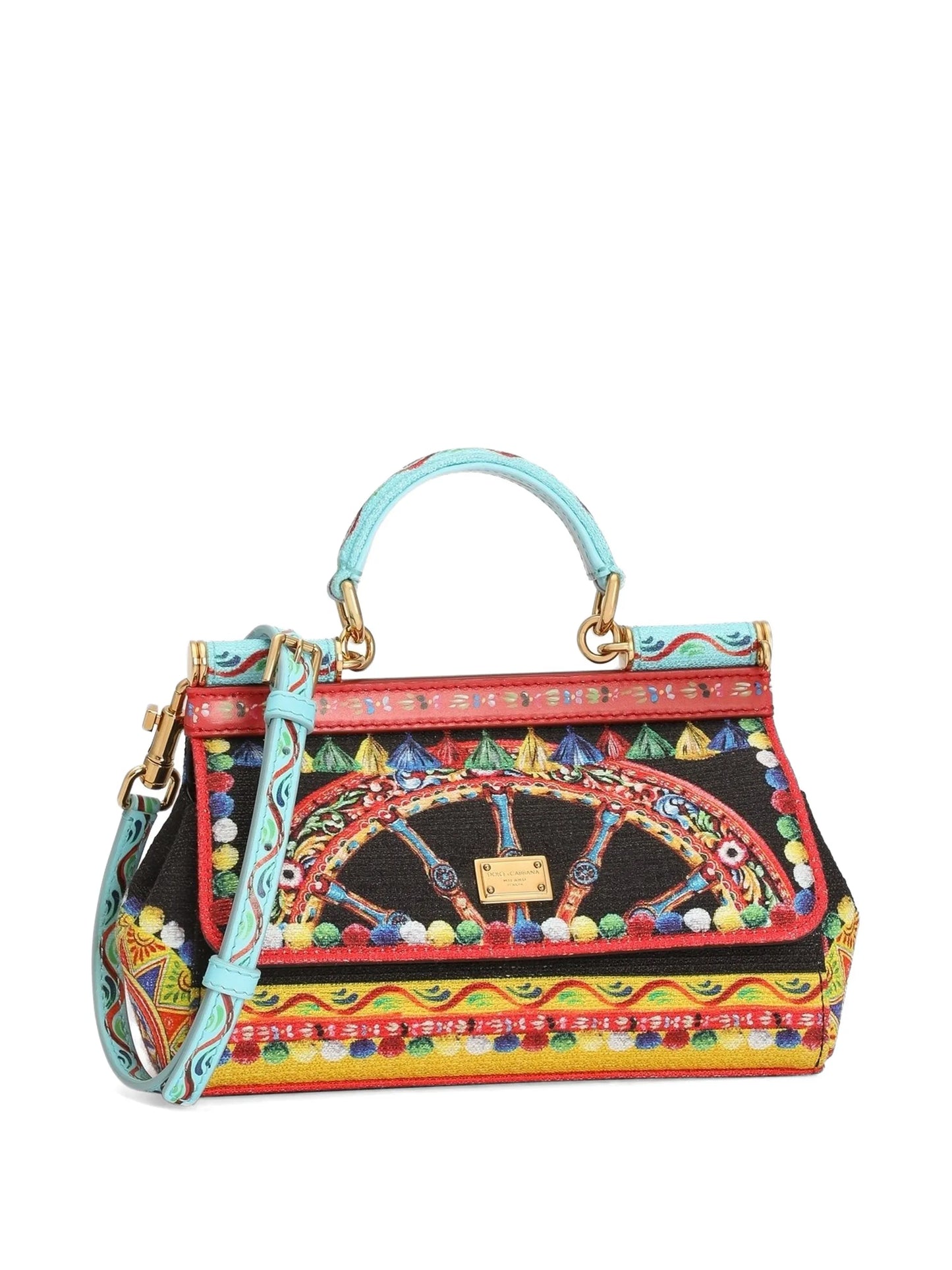 mini Carretto-print Sicily handbag