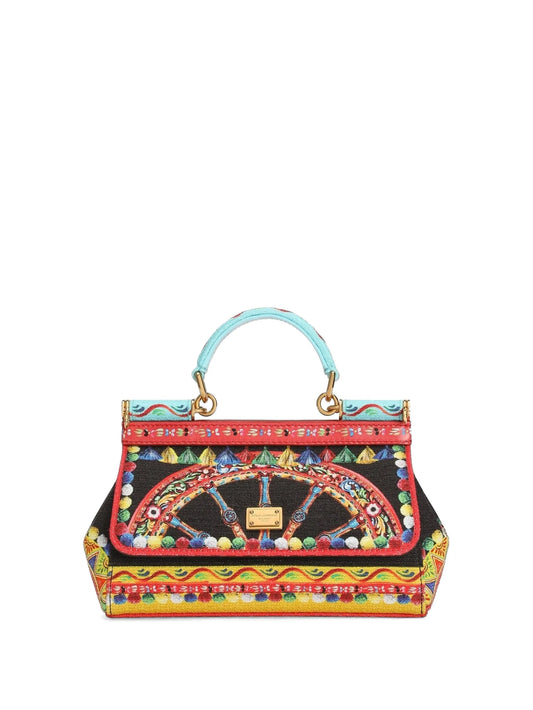 mini Carretto-print Sicily handbag