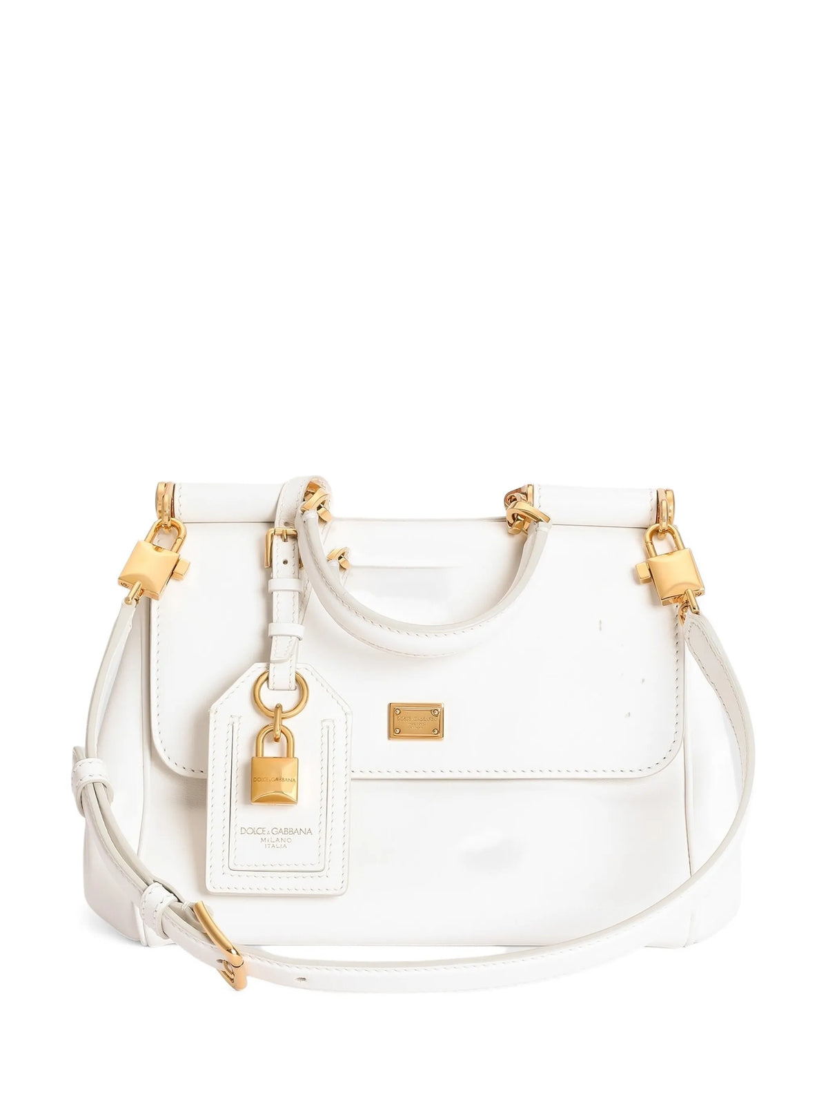 Small My Sicily handbag in plongé calfskin