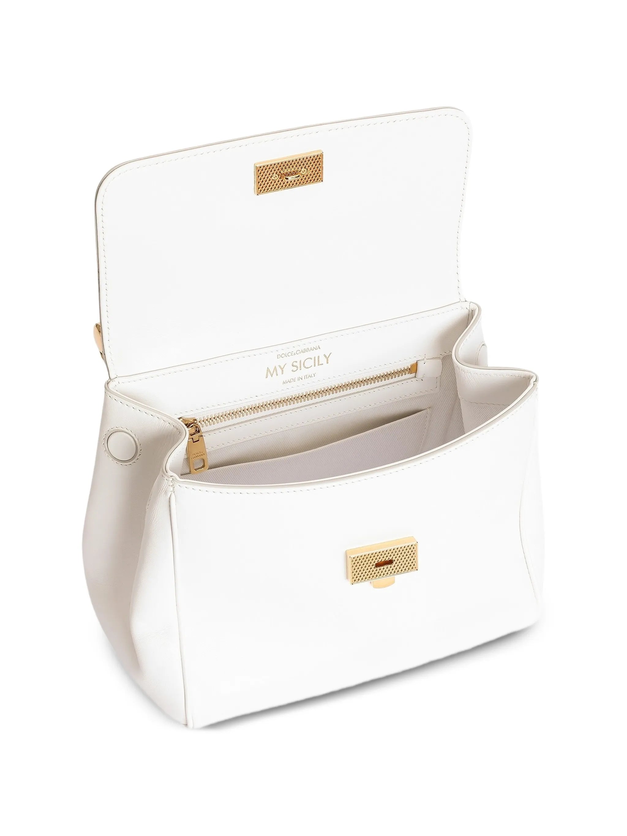 small My Sicily handbag in calfskin