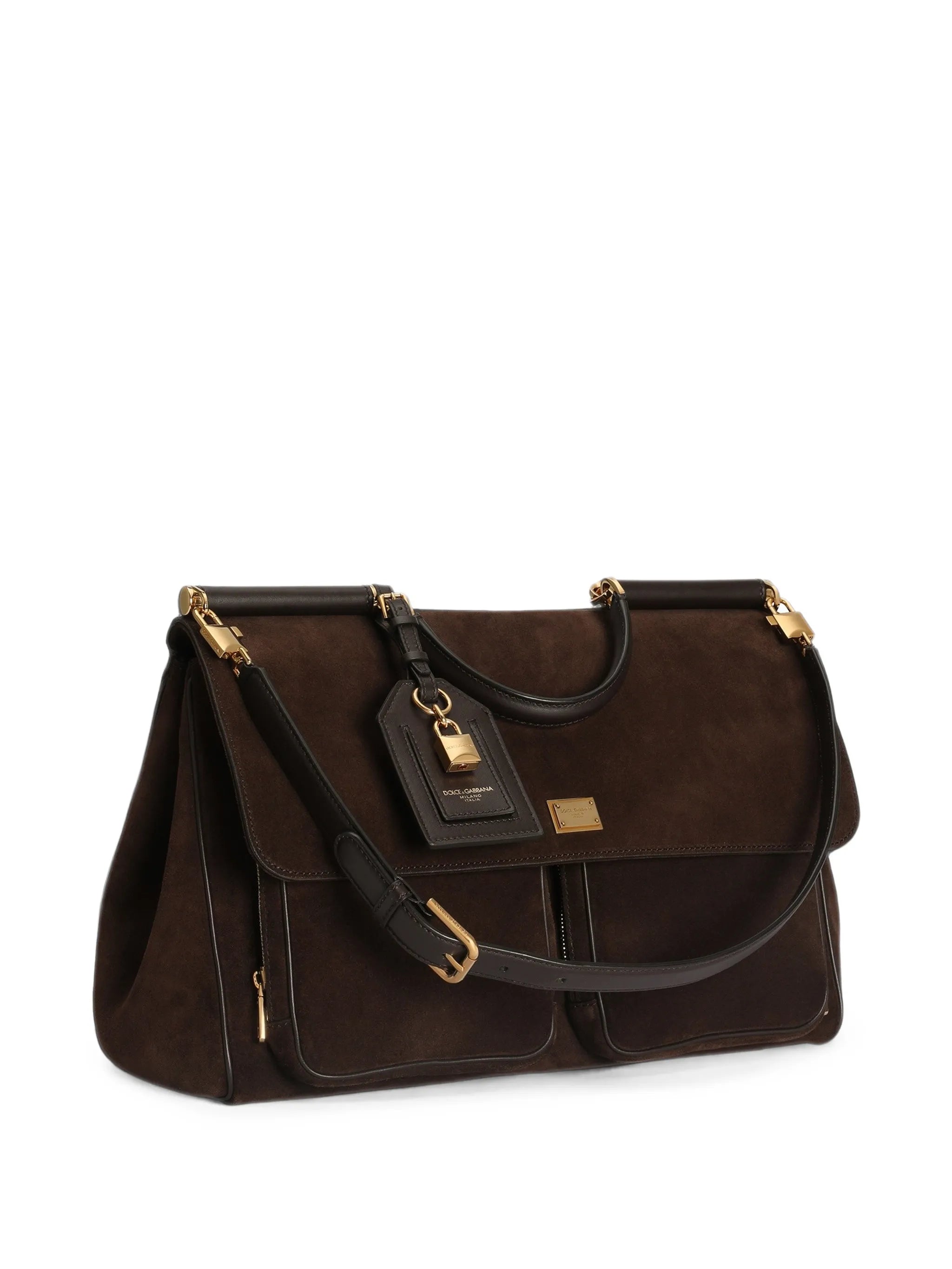 My Sicily handbag in split calfskin