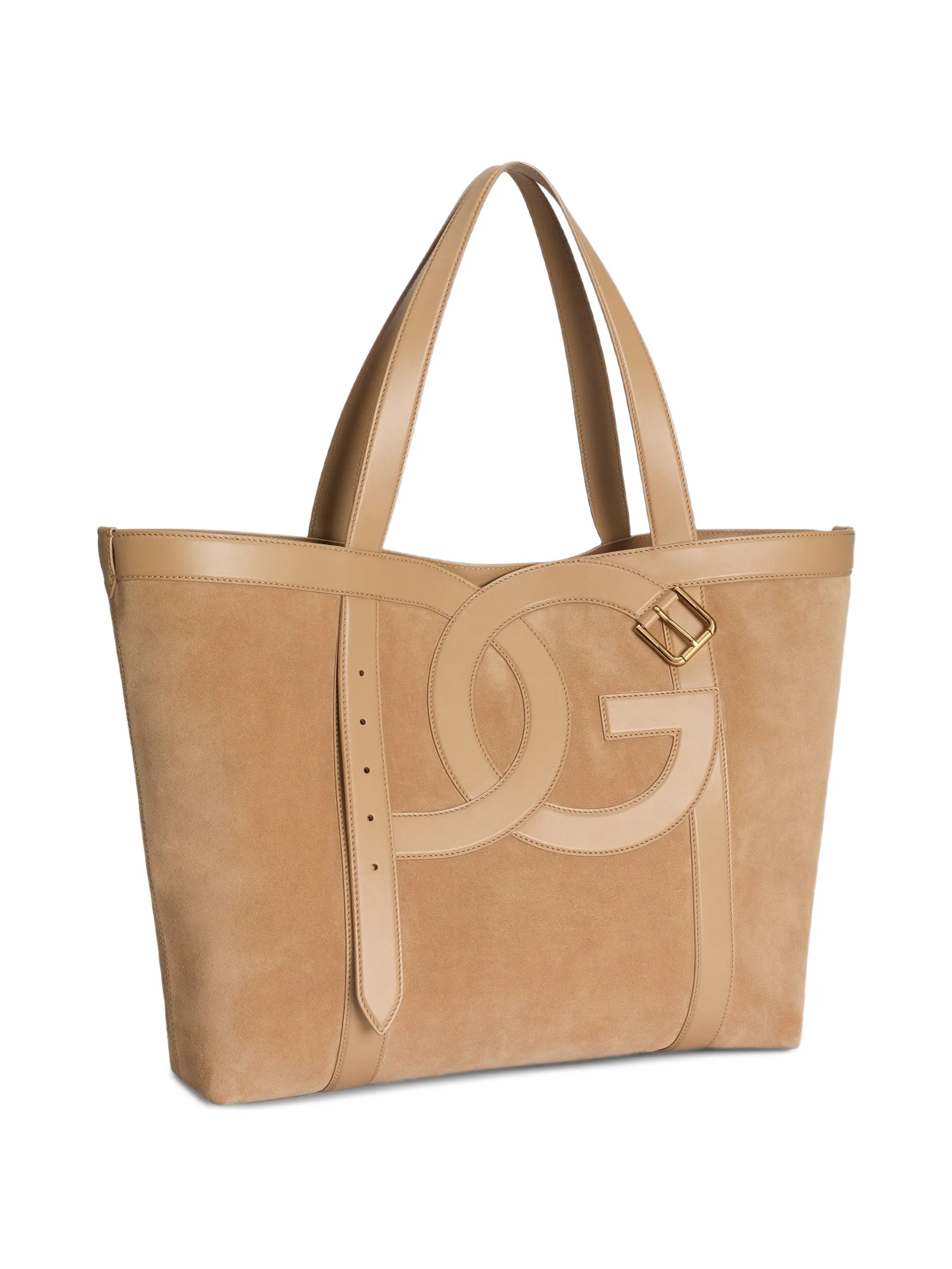 3.5 shopping bag in split calfskin