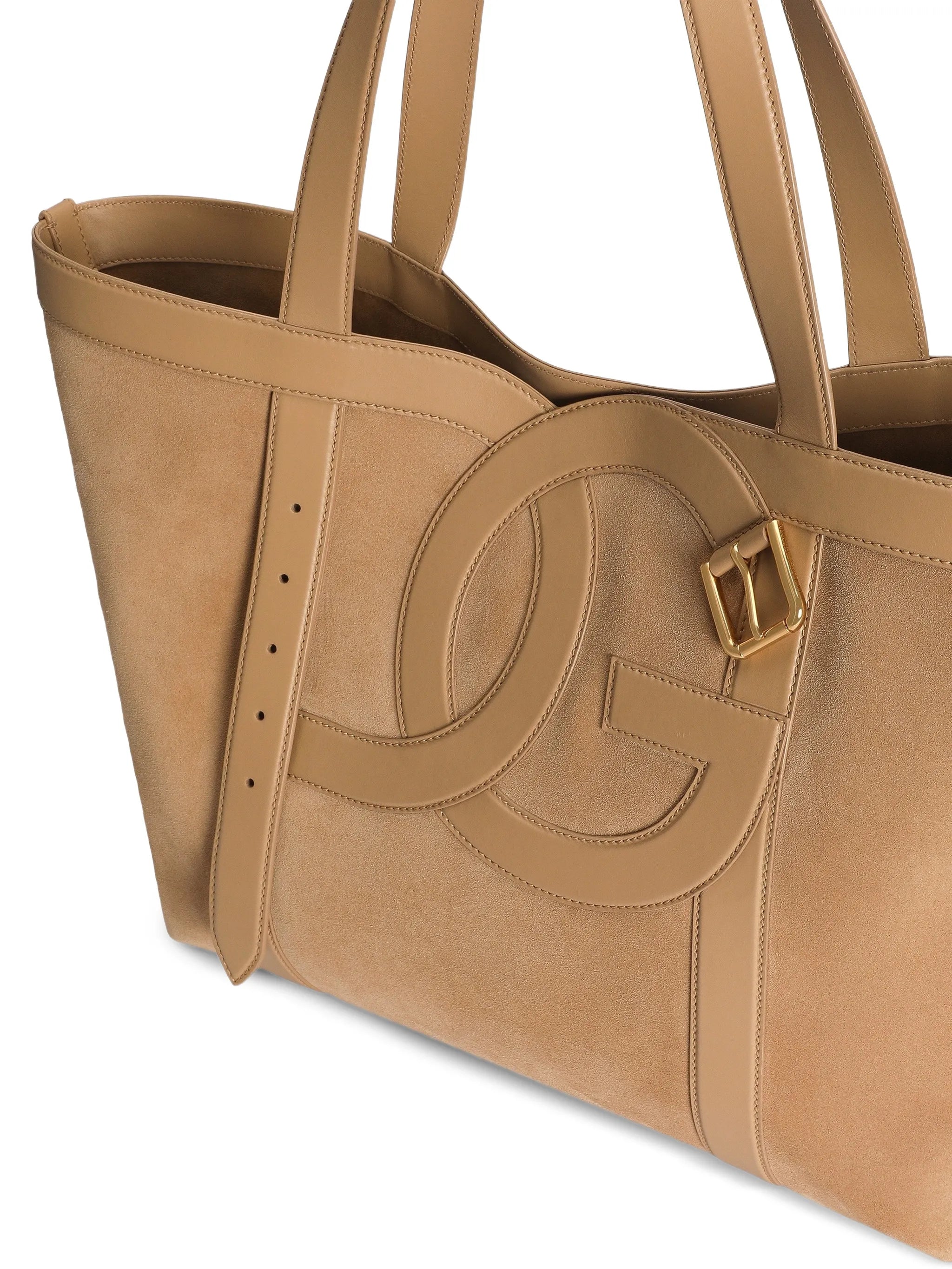 3.5 shopping bag in split calfskin