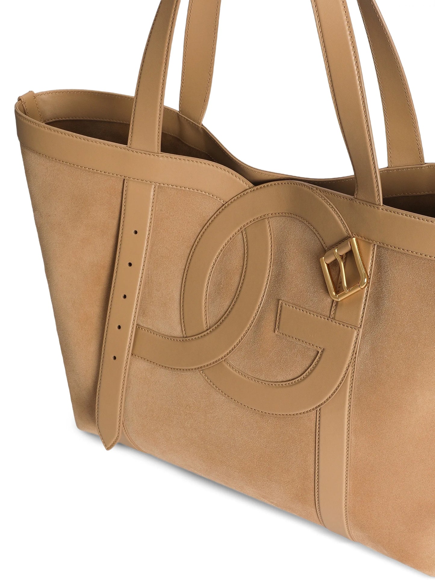 3.5 shopping bag in split calfskin
