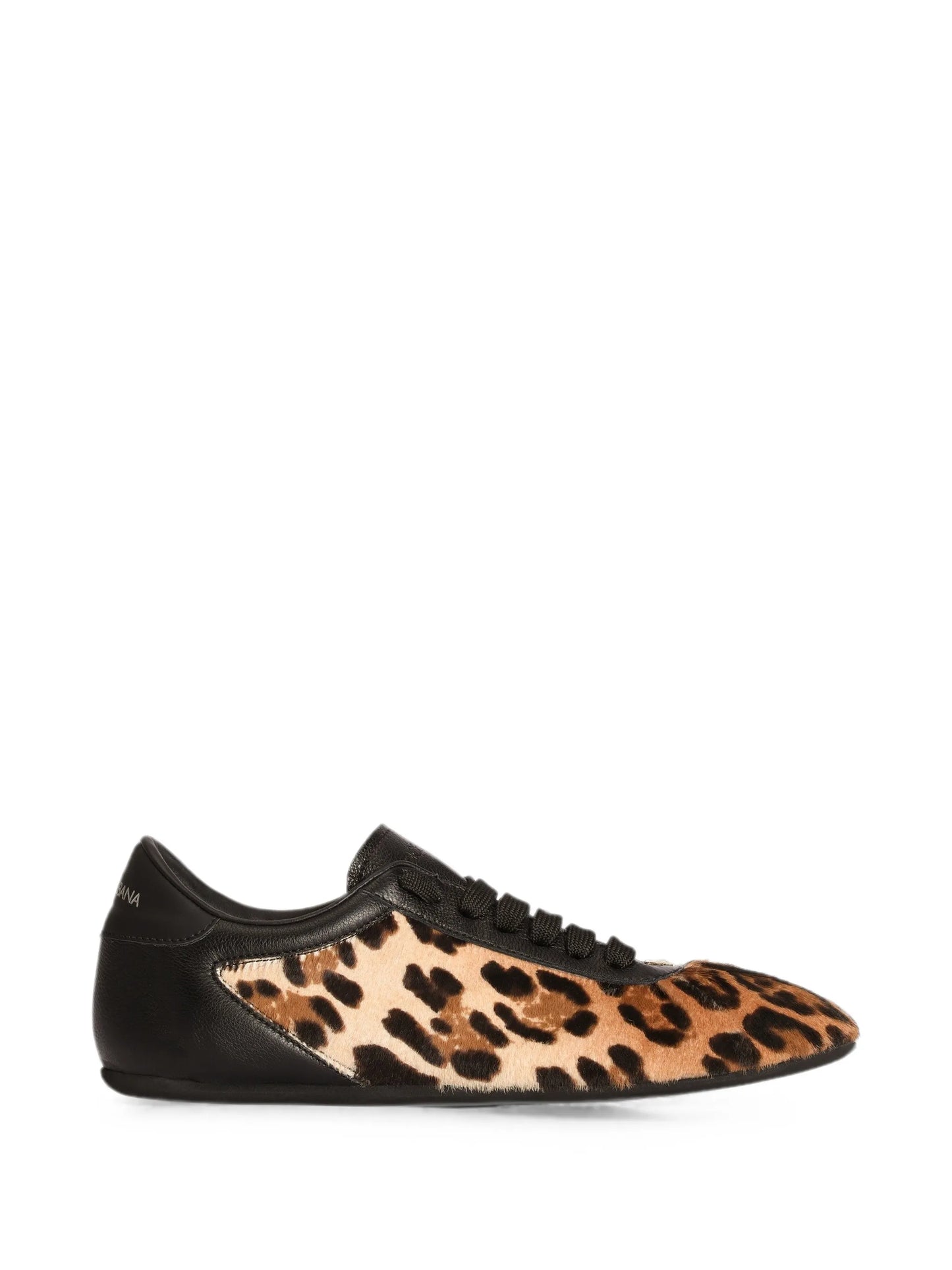 leo pony-hair ballet sneakers