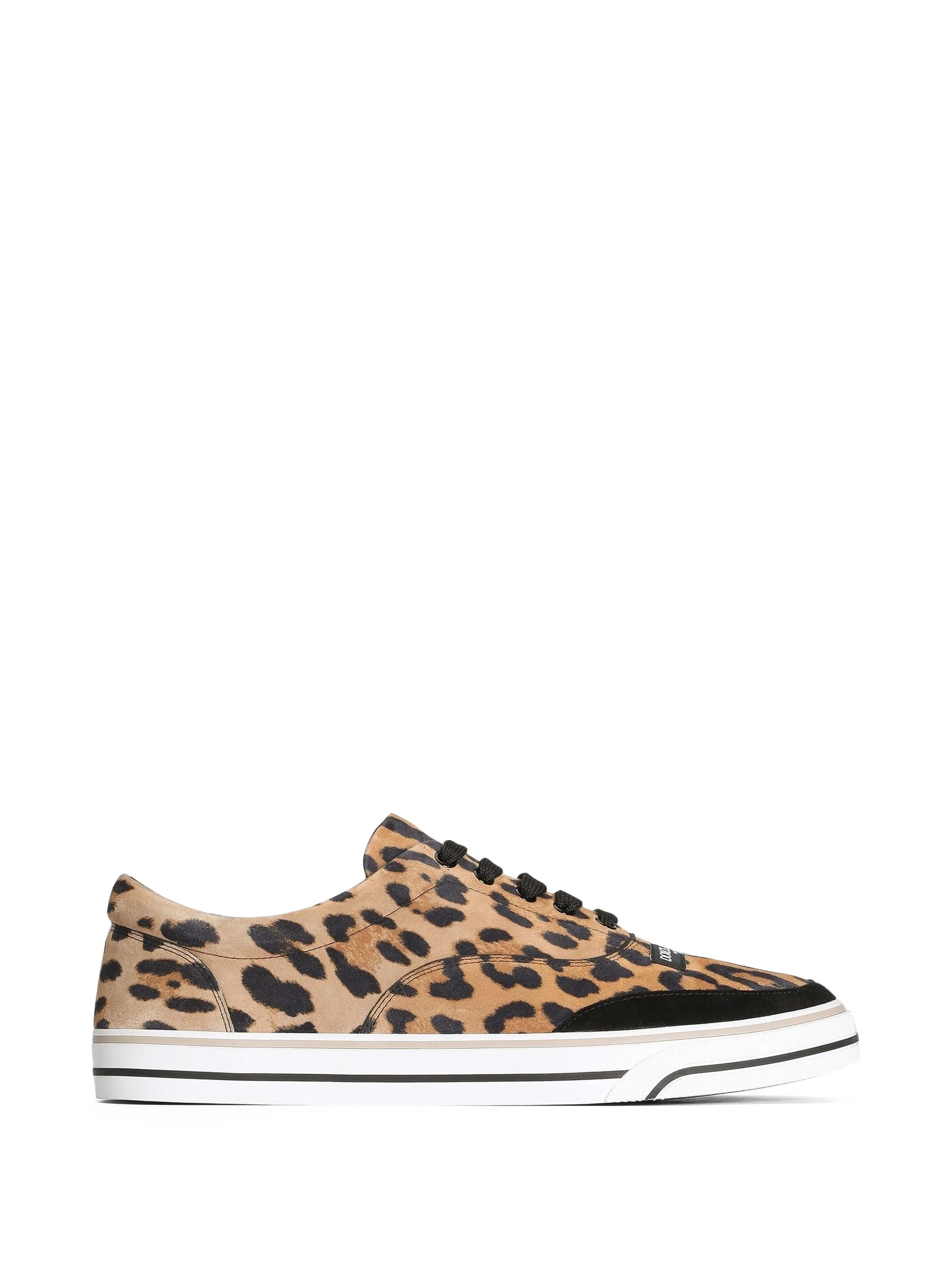 leopard-print sneakers