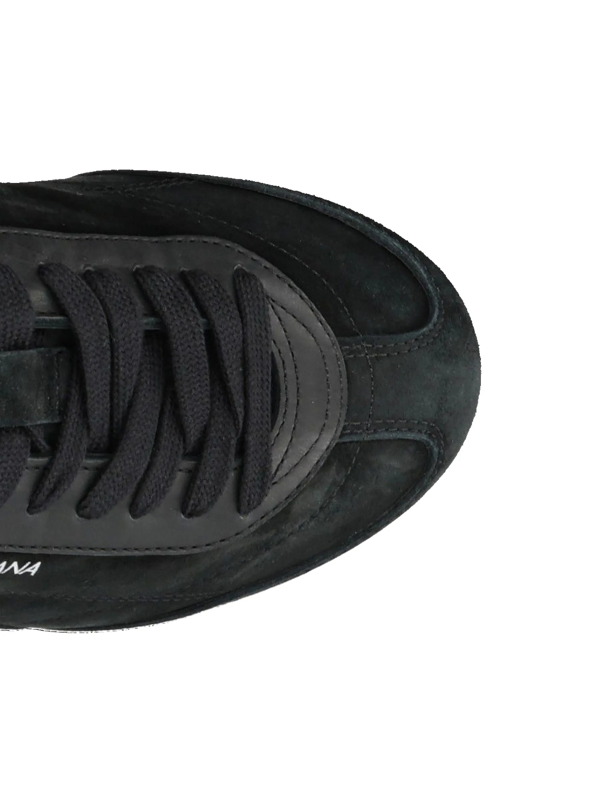 panelled logo-print sneakers