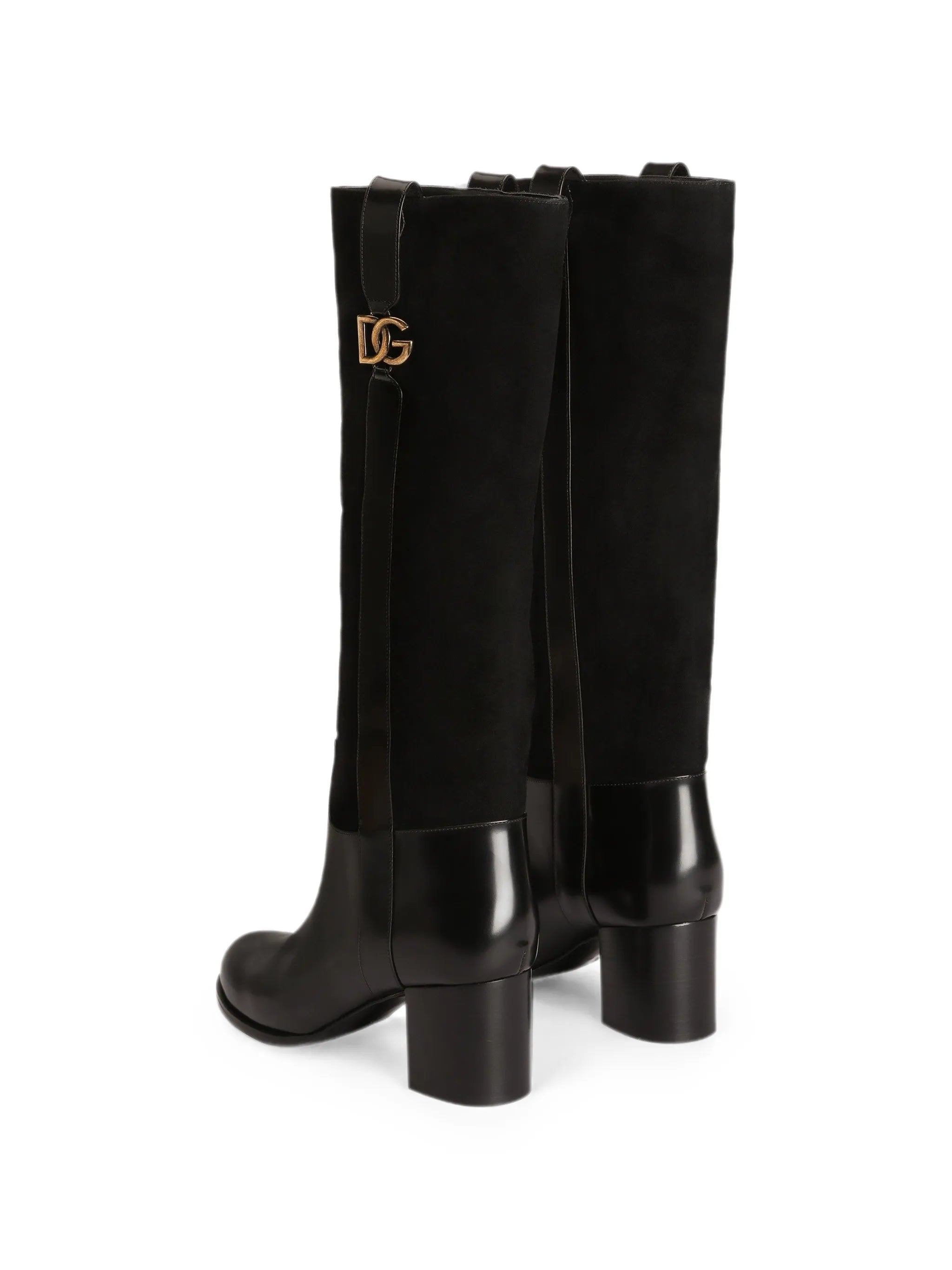 suede riding boots
