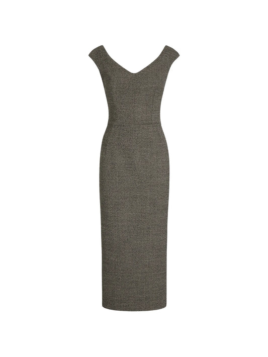 wool sheath dress