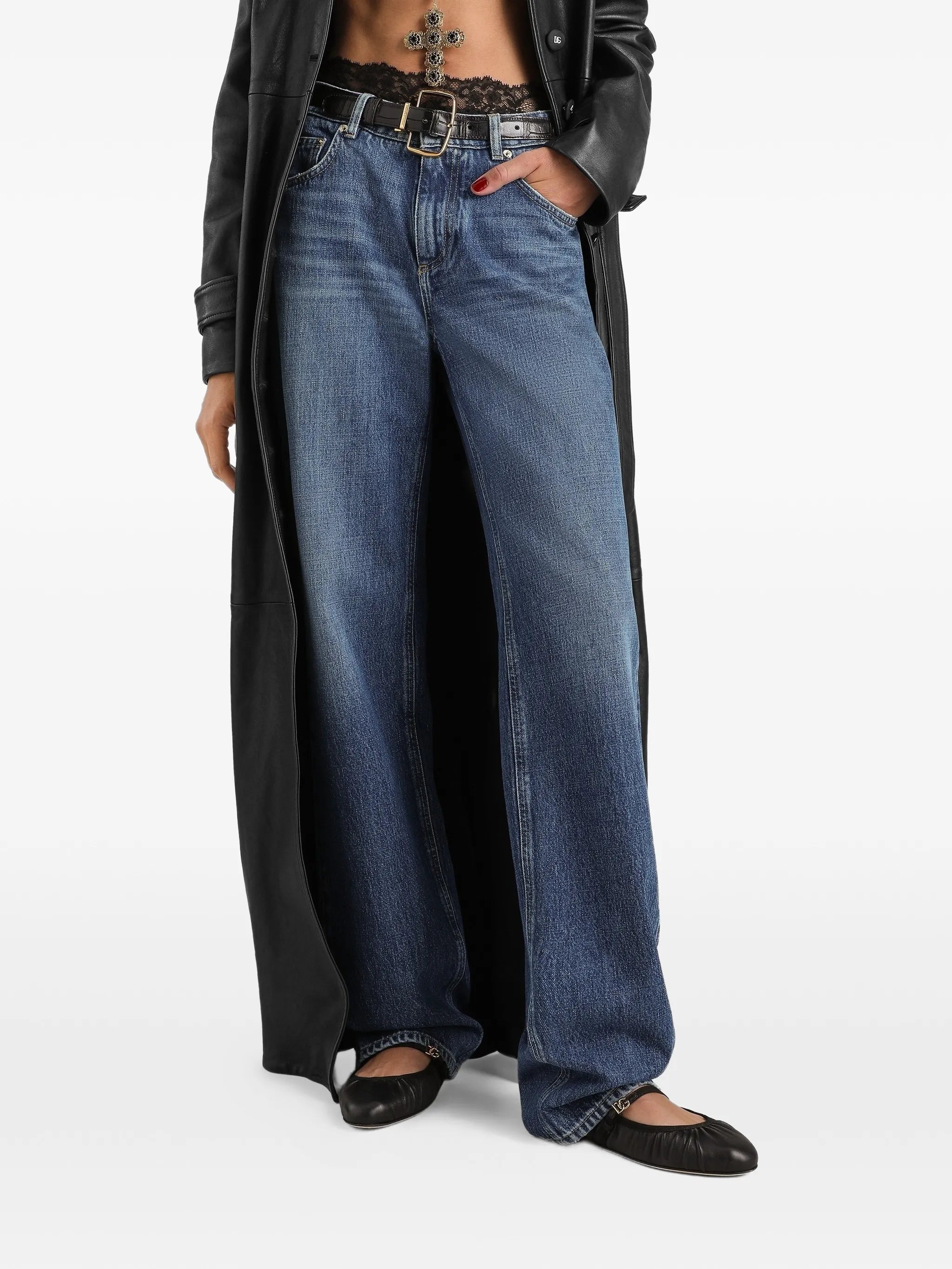 5-pocket denim trousers