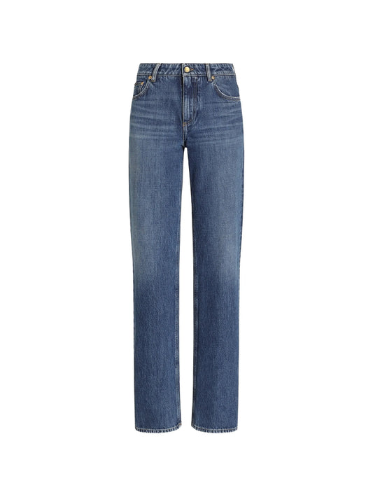 5-pocket denim trousers