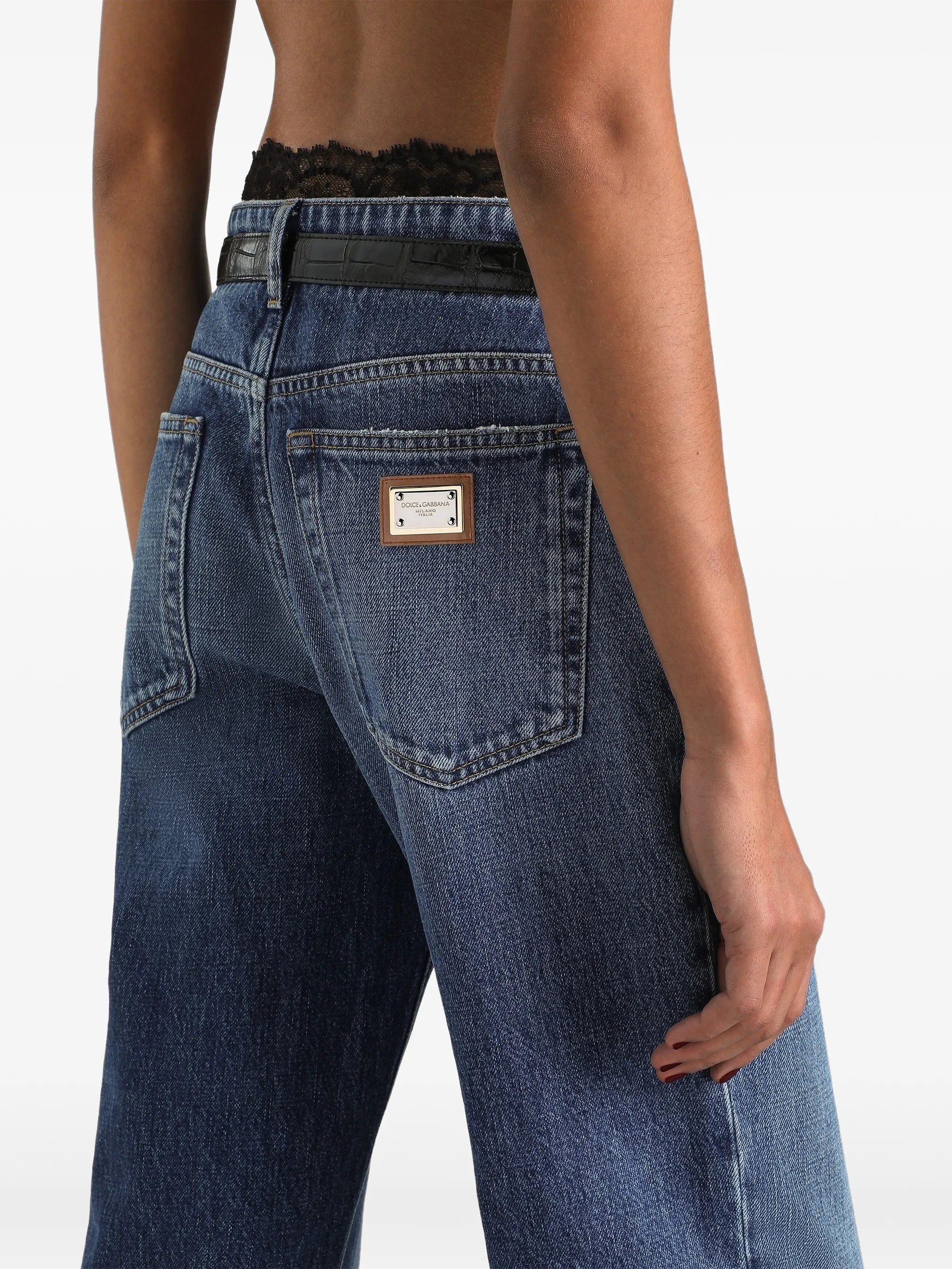 5-pocket denim trousers