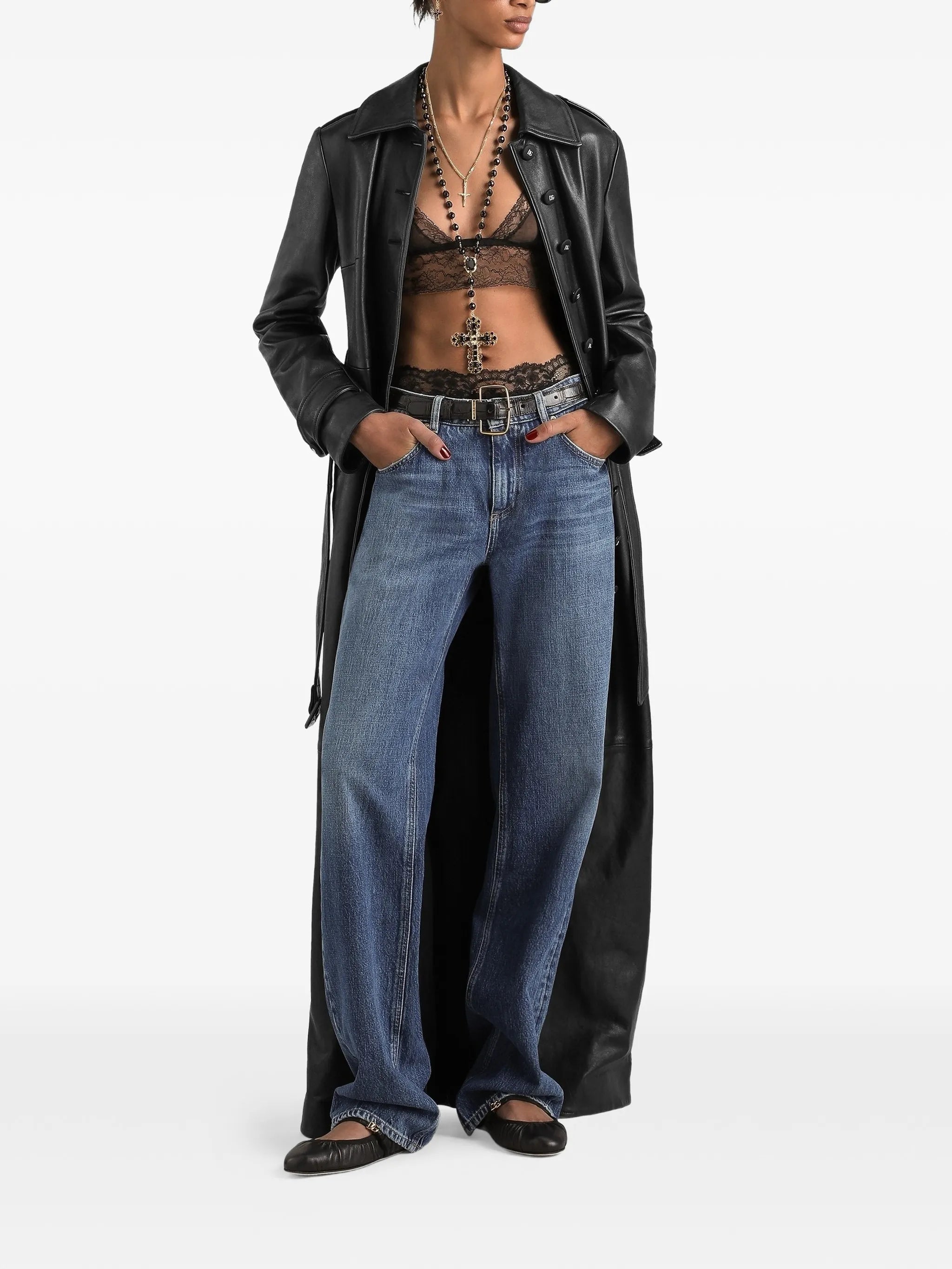 5-pocket denim trousers