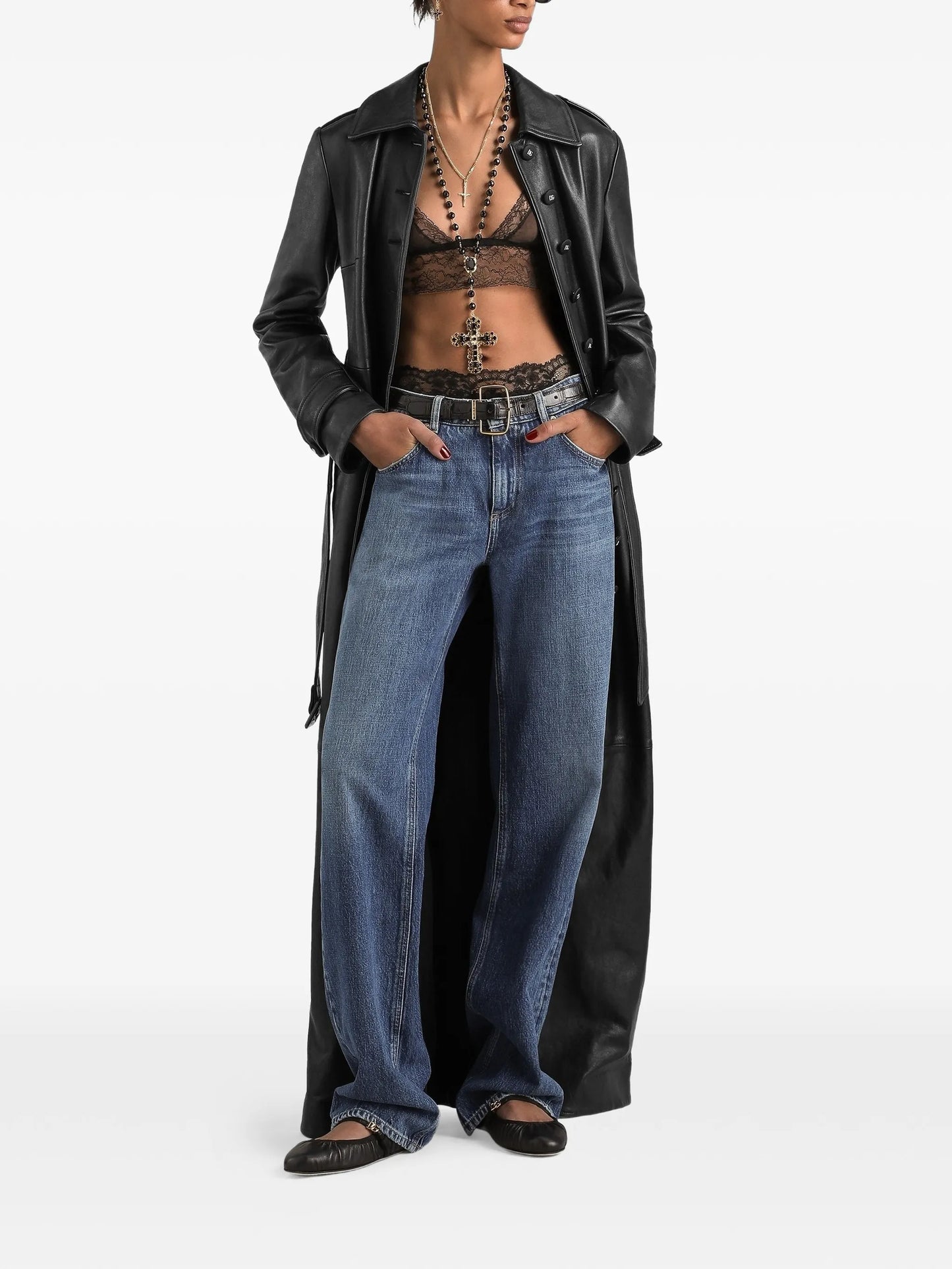 5-pocket denim trousers