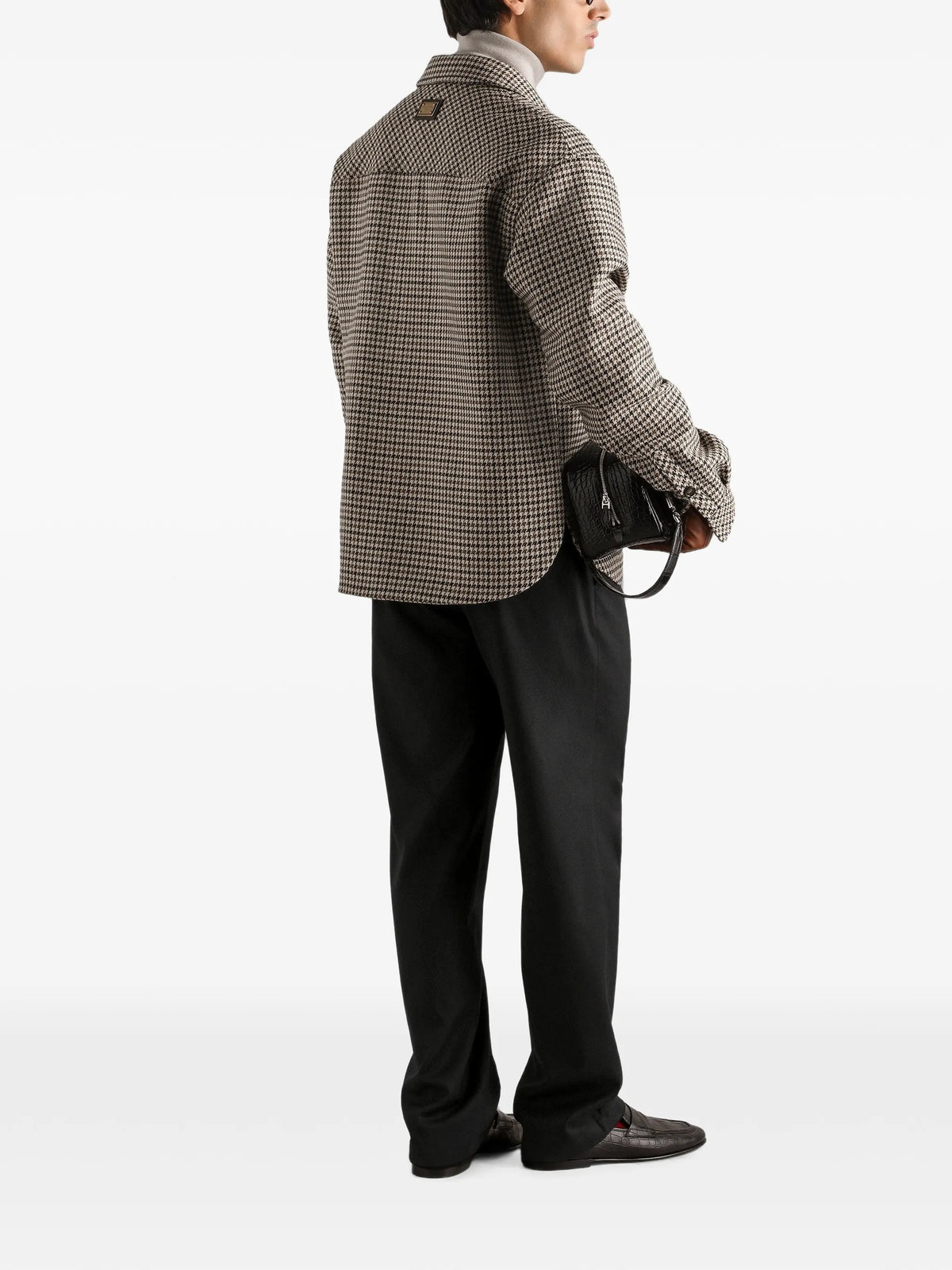 flannel jogging trousers