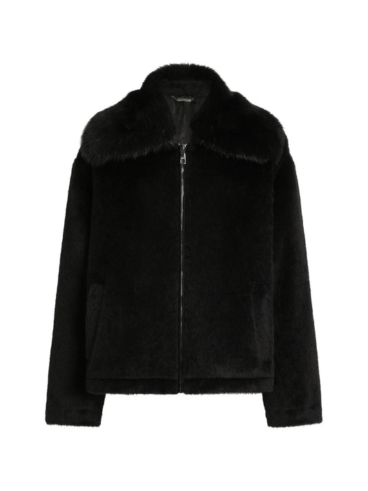 alpaca padded jacket
