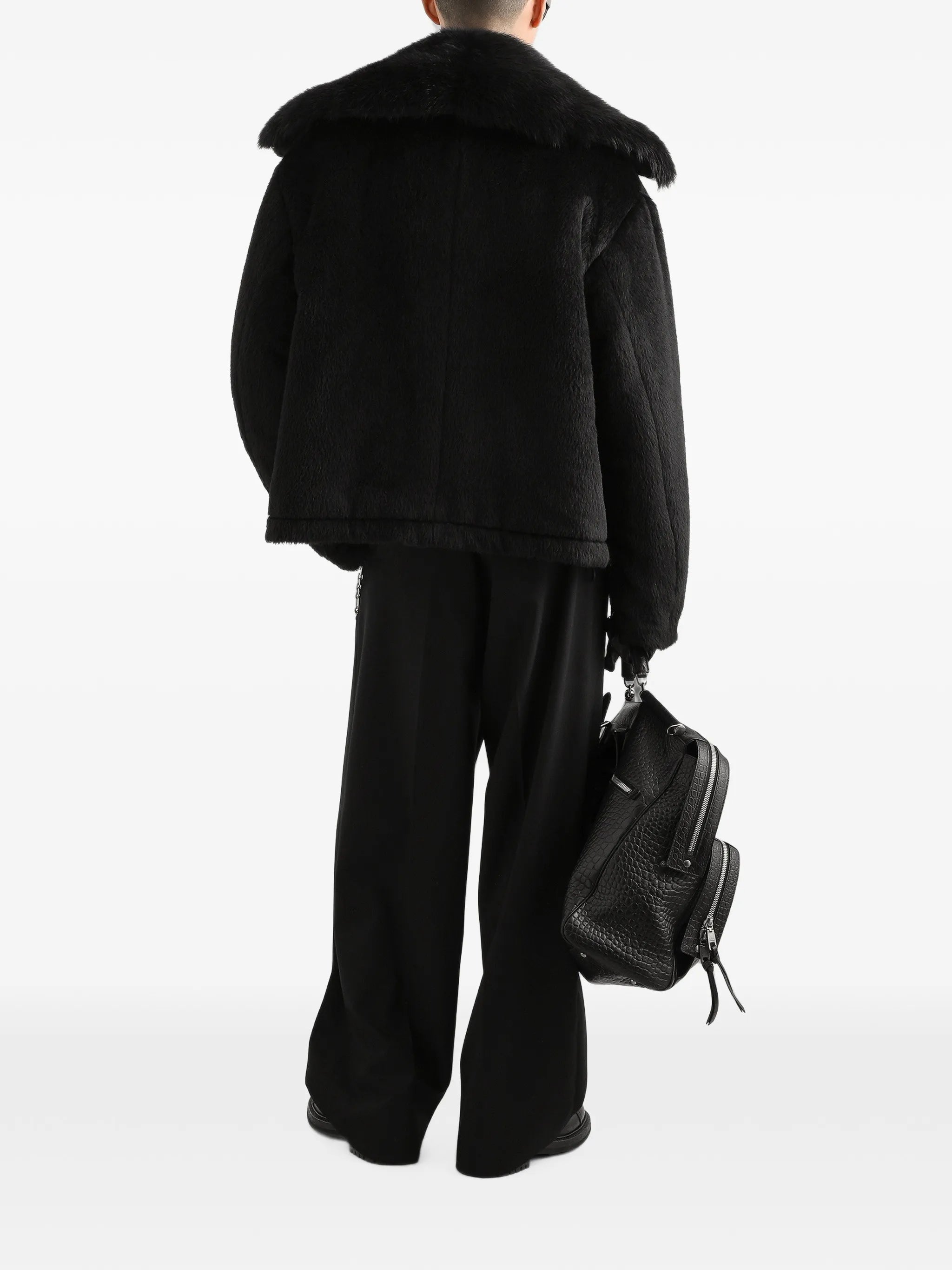 alpaca padded jacket