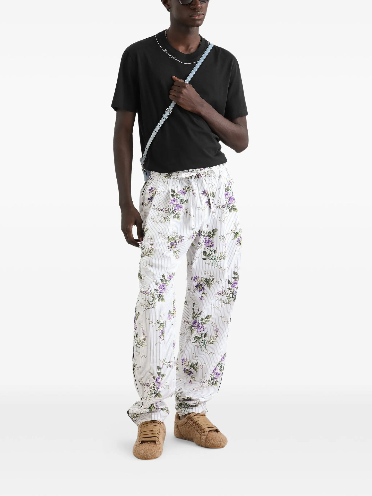 cotton t-shirt with embroidery