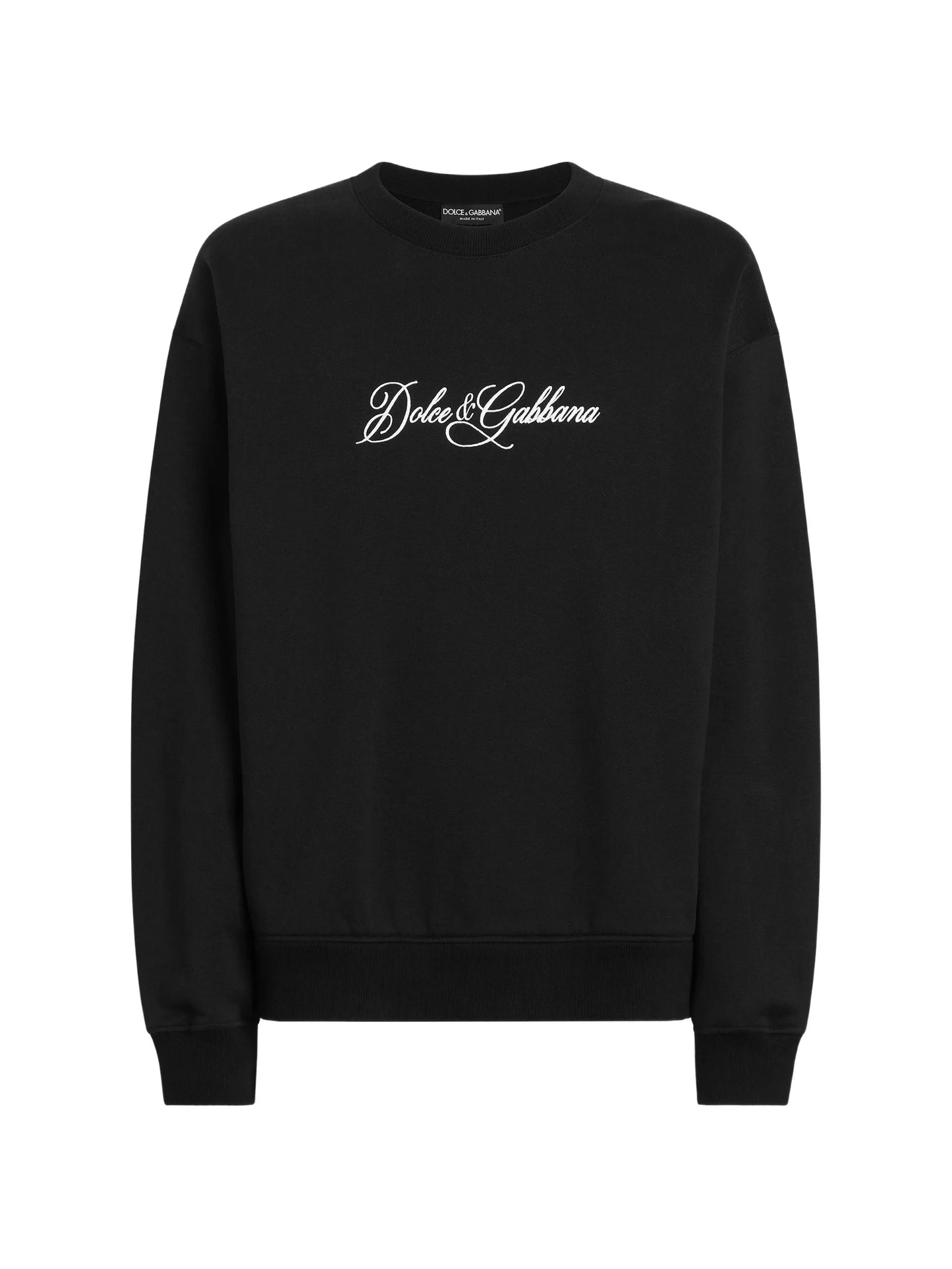 Cotton sweatshirt with logo