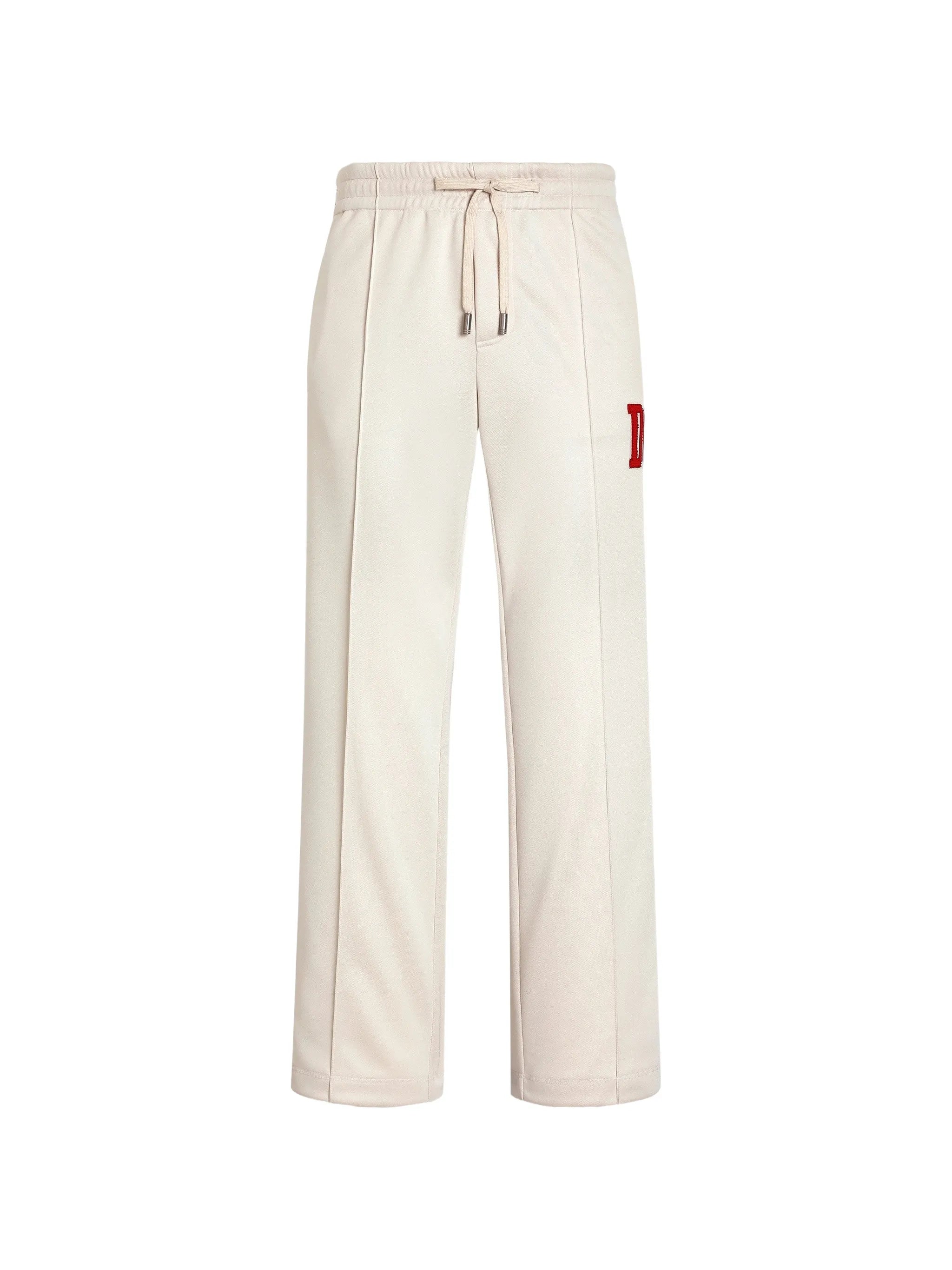 technical piqué jogging trousers