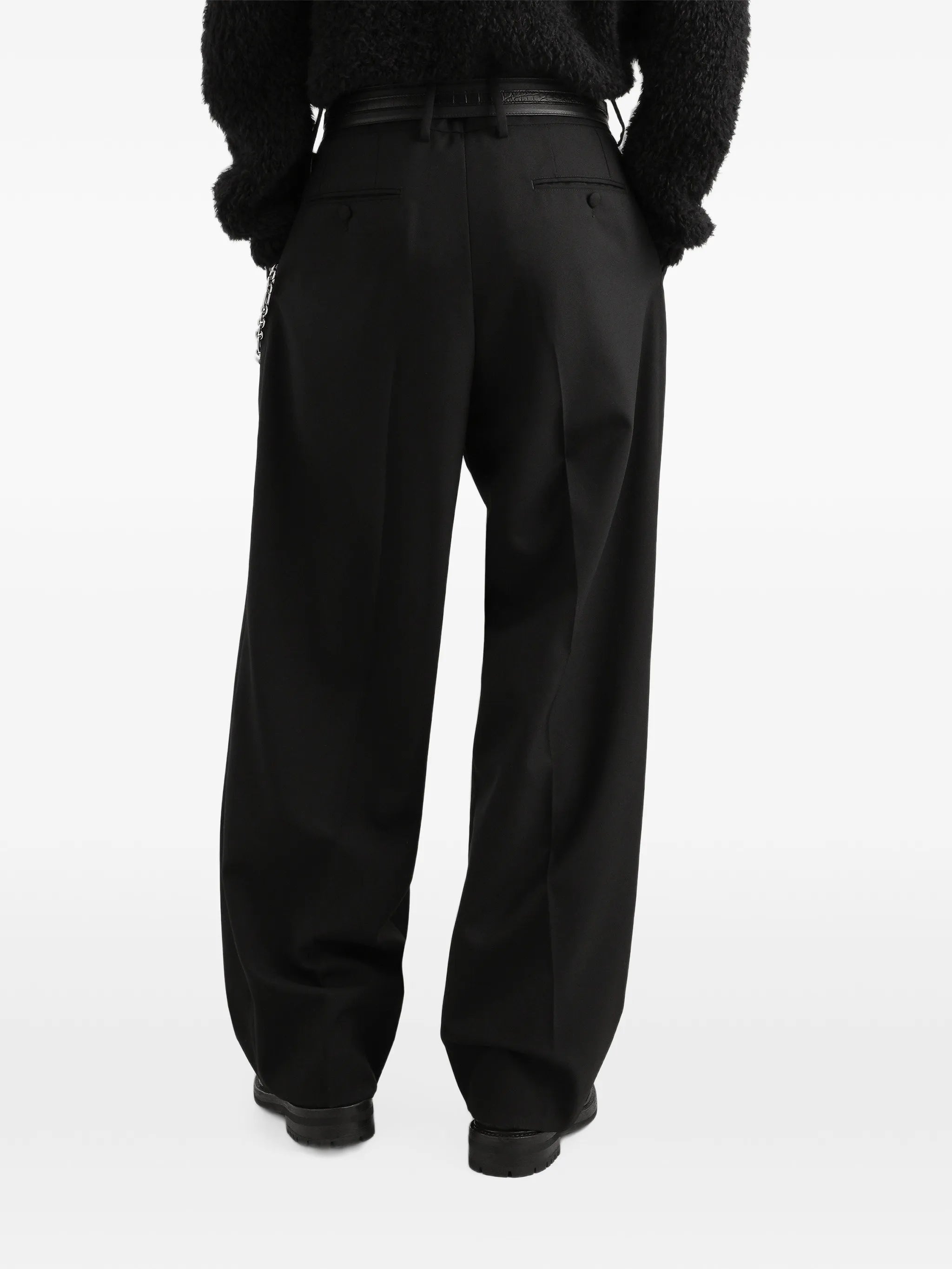 wool panama trousers