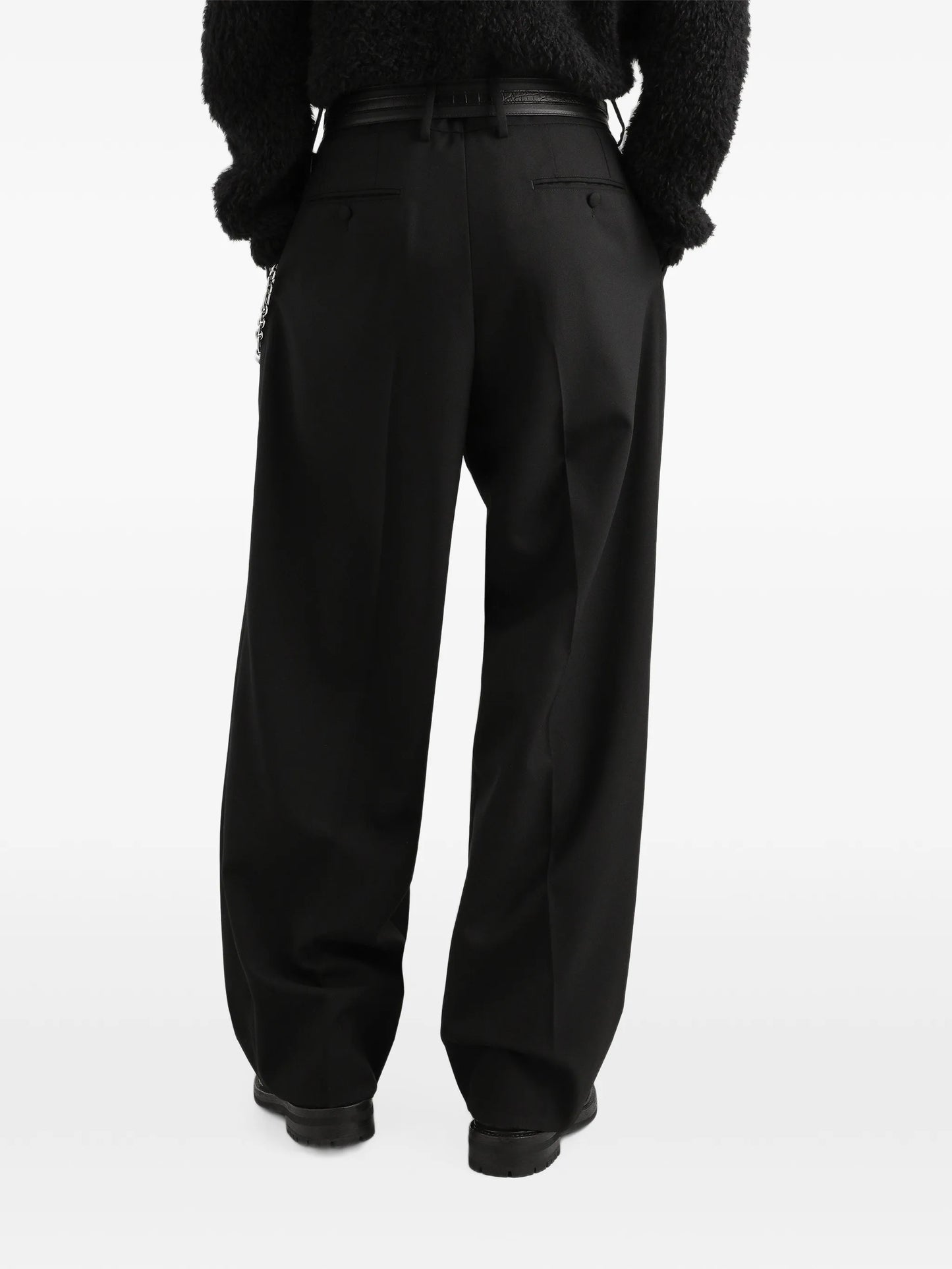 wool panama trousers