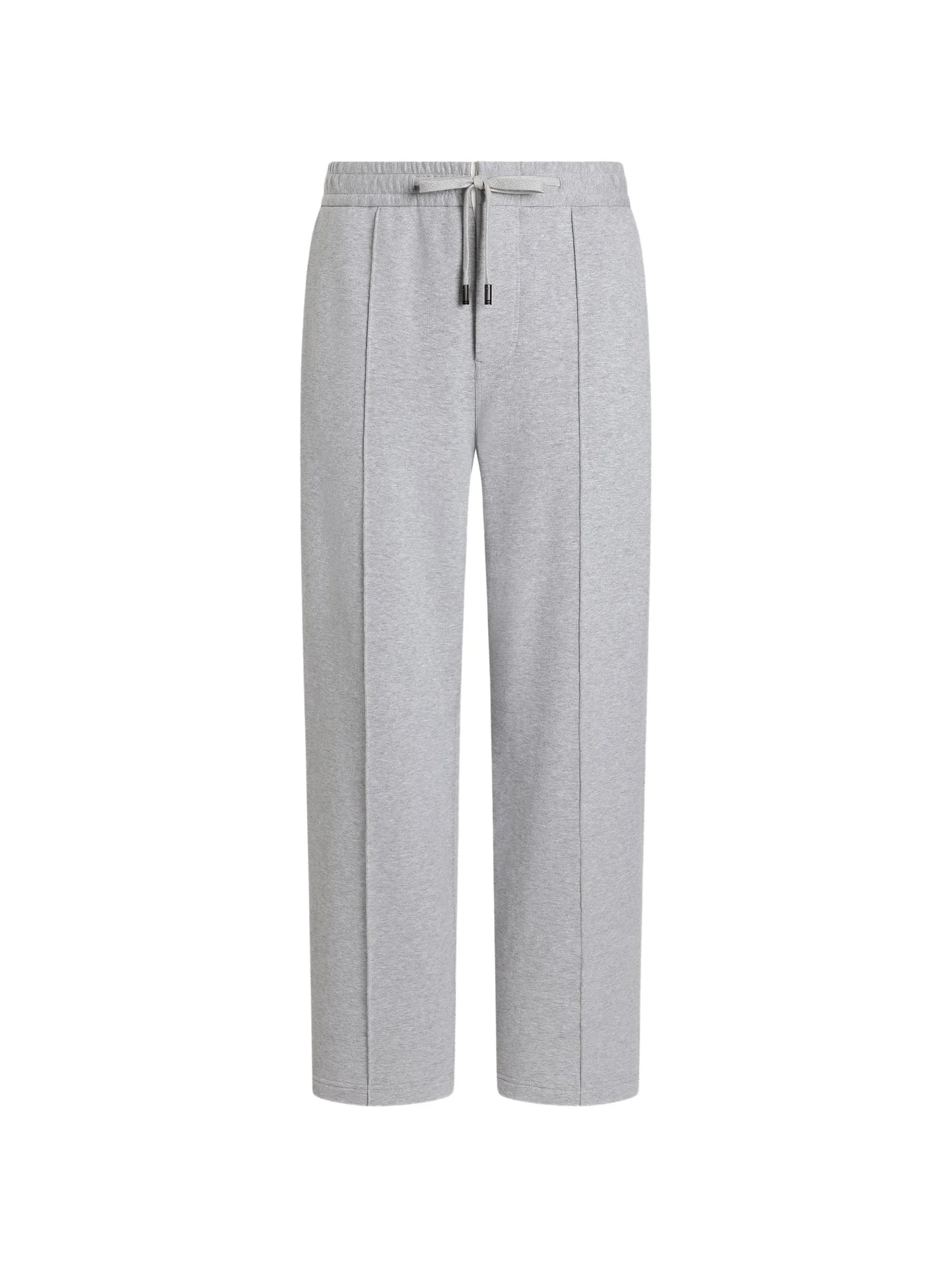 mélange fleece jogging trousers