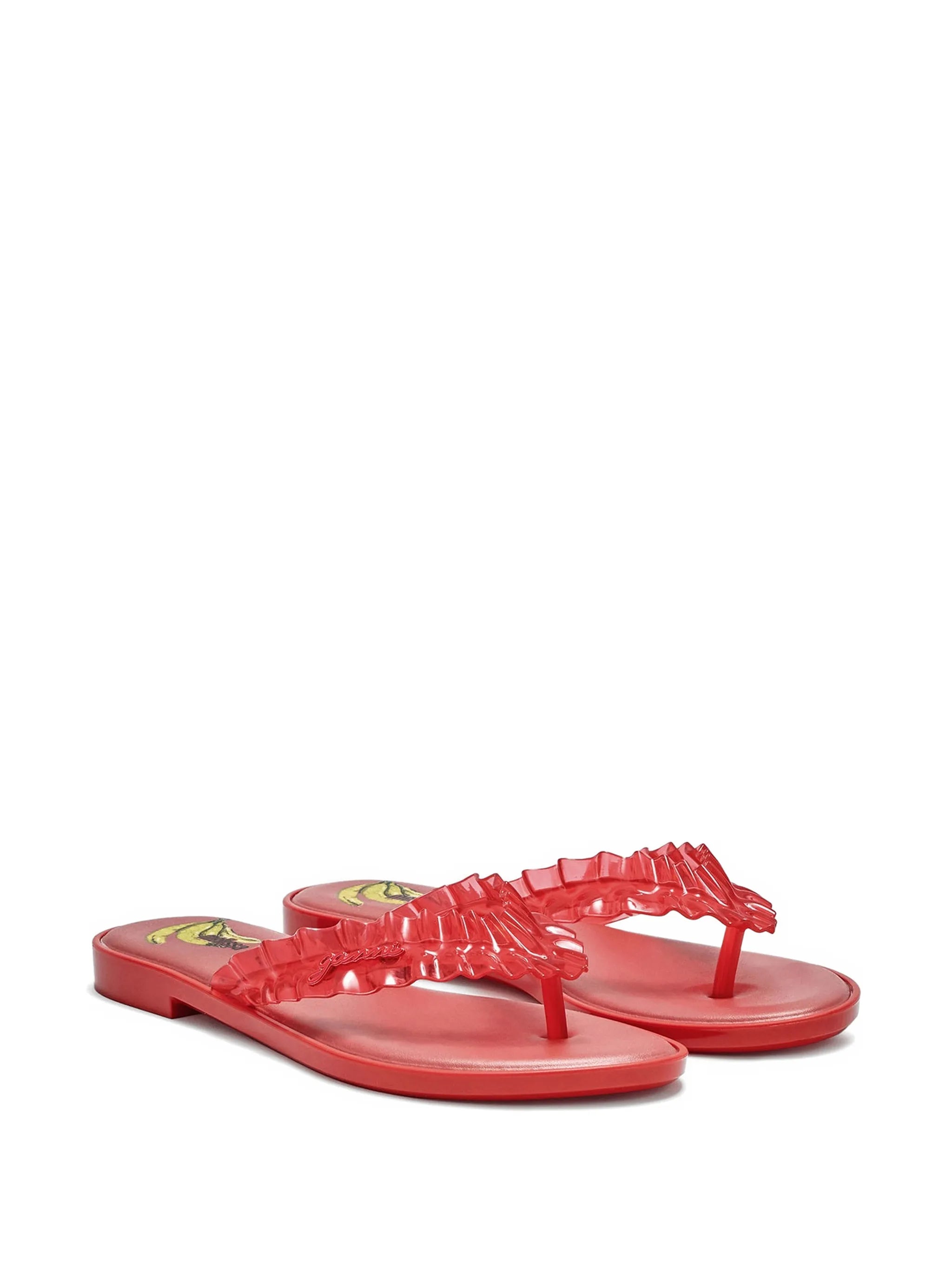 x Melissa flip flops