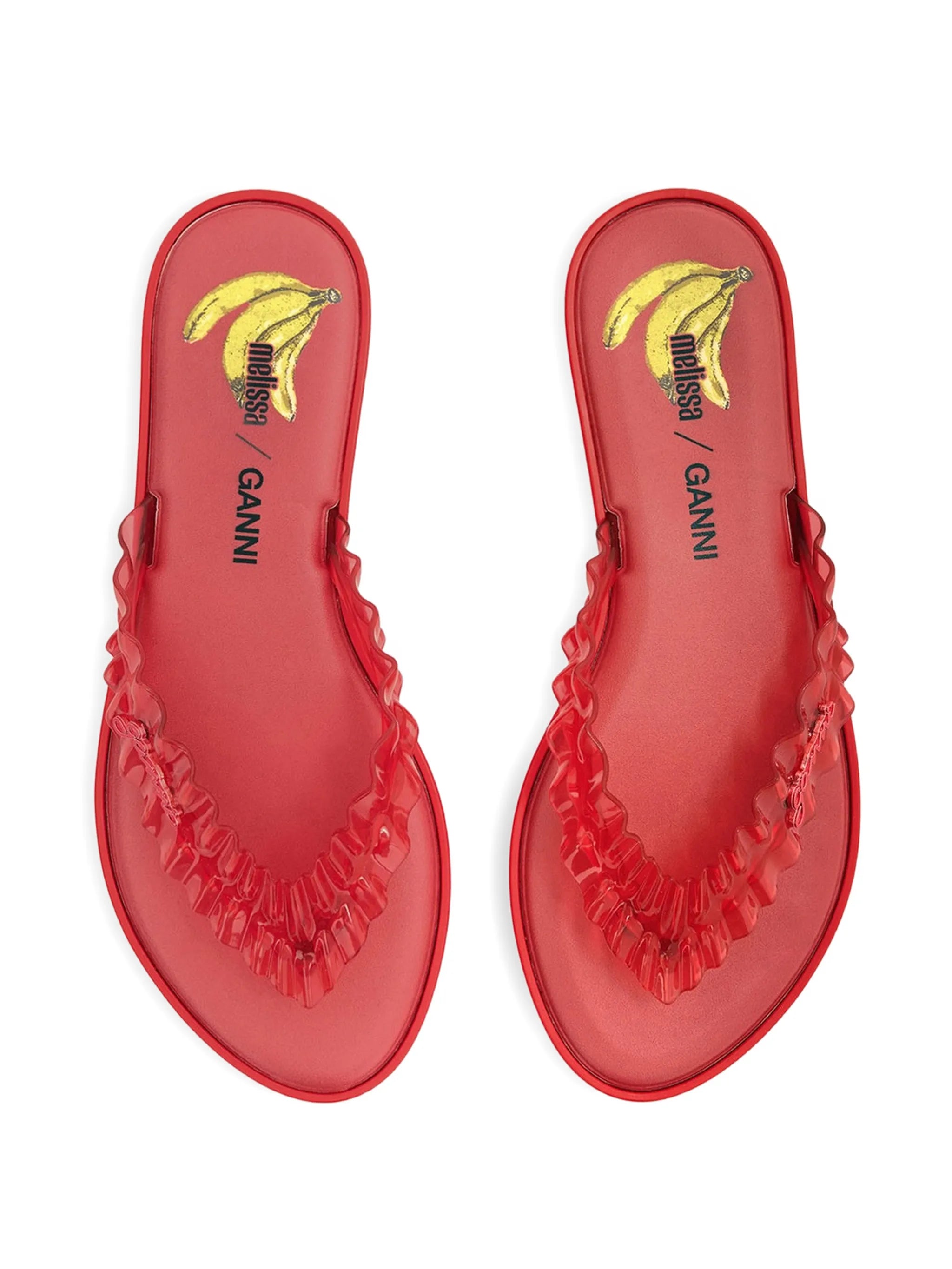 x Melissa flip flops