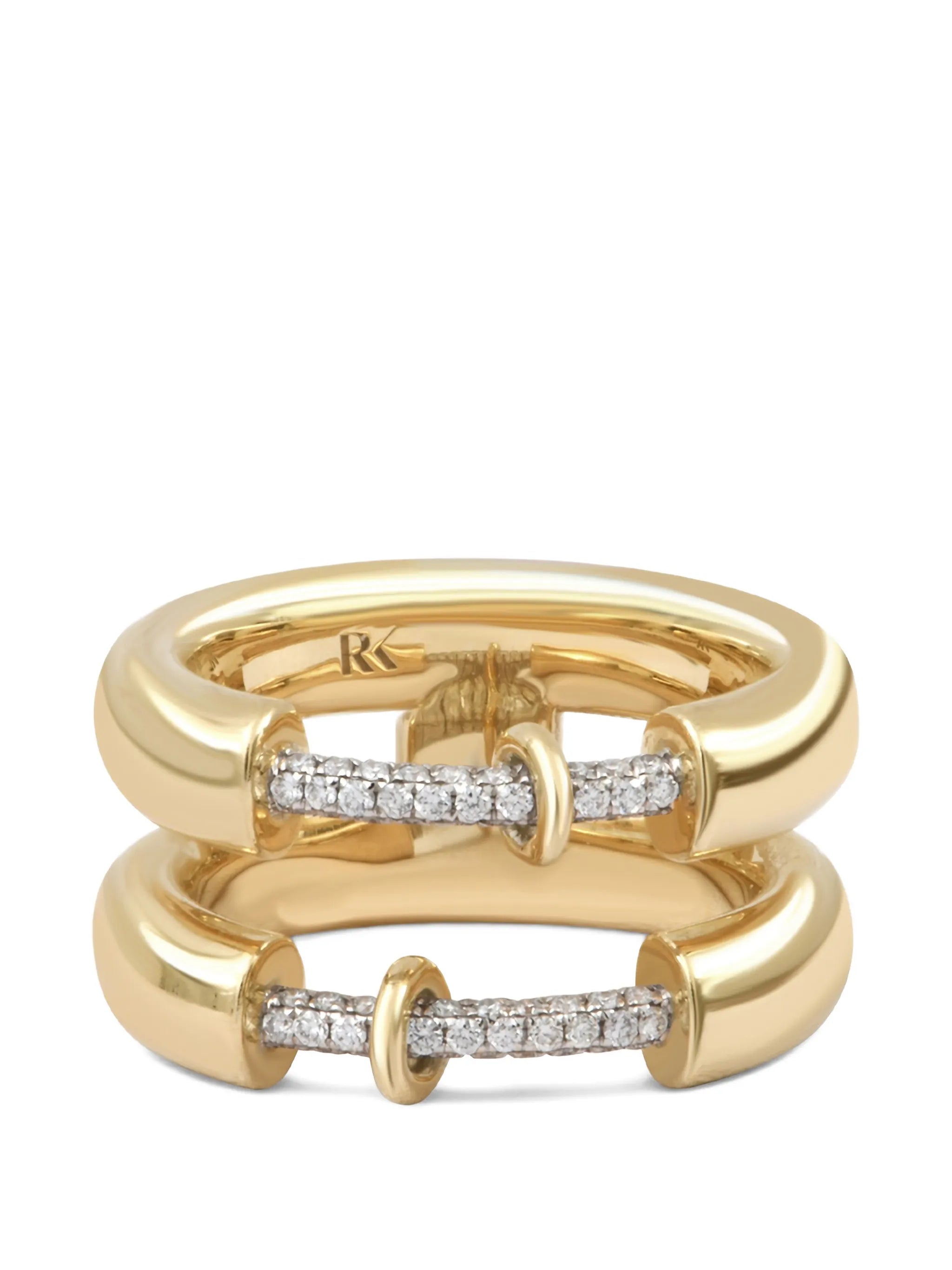 Endless diamond ring
