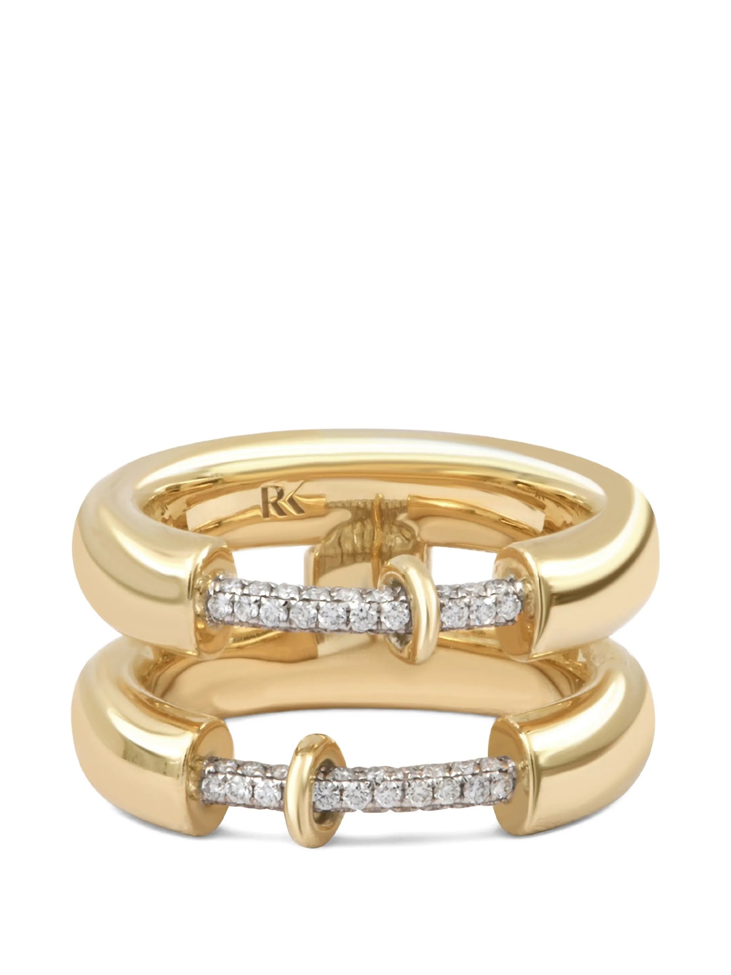 Endless diamond ring