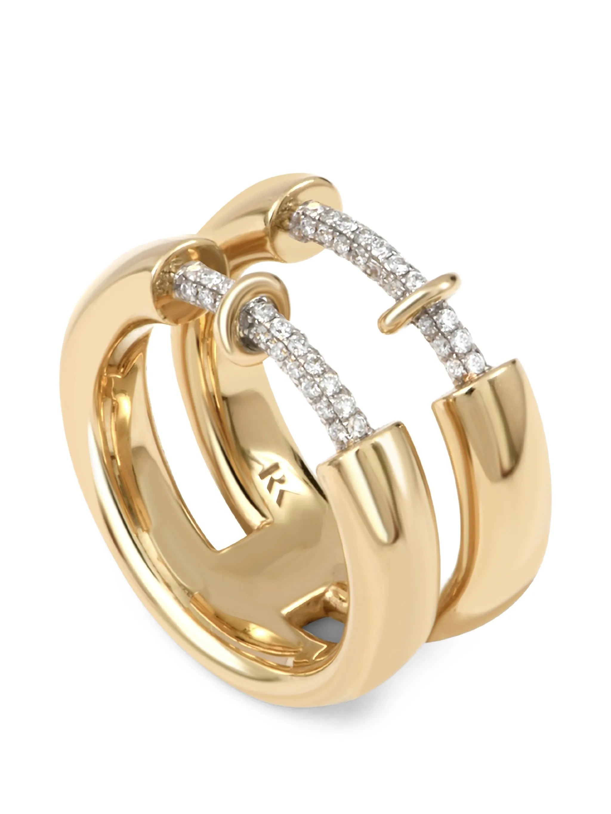 Endless diamond ring