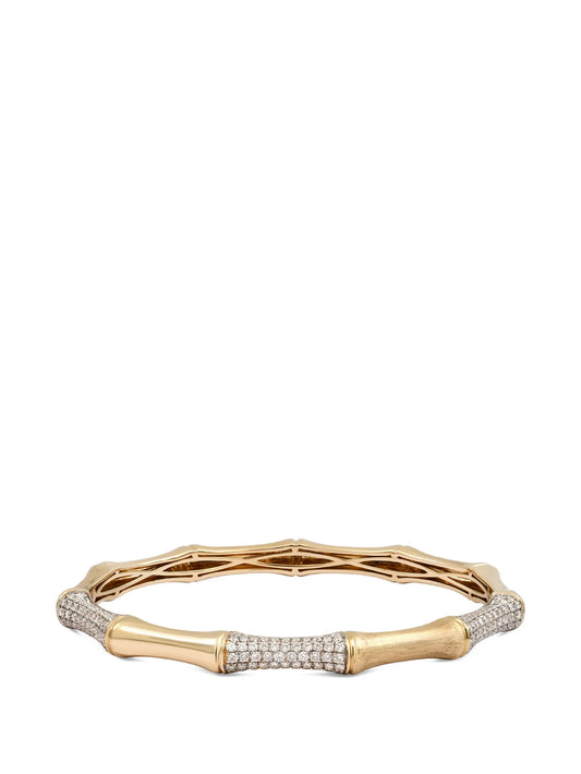 Bamboo diamond bracelet