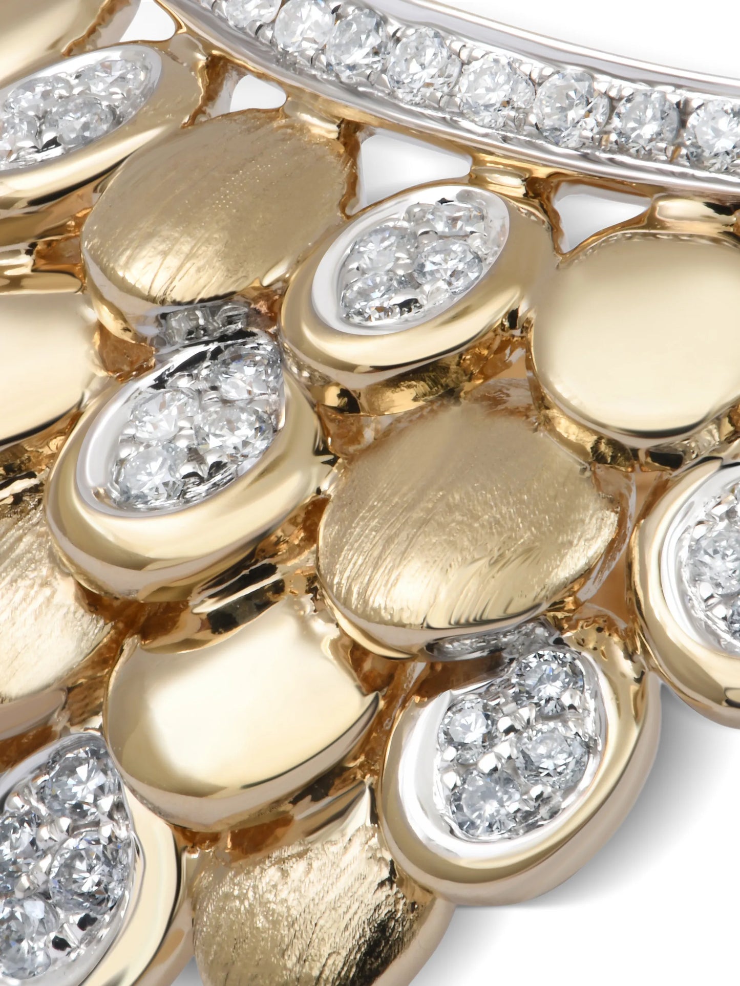 Blossom diamond ring