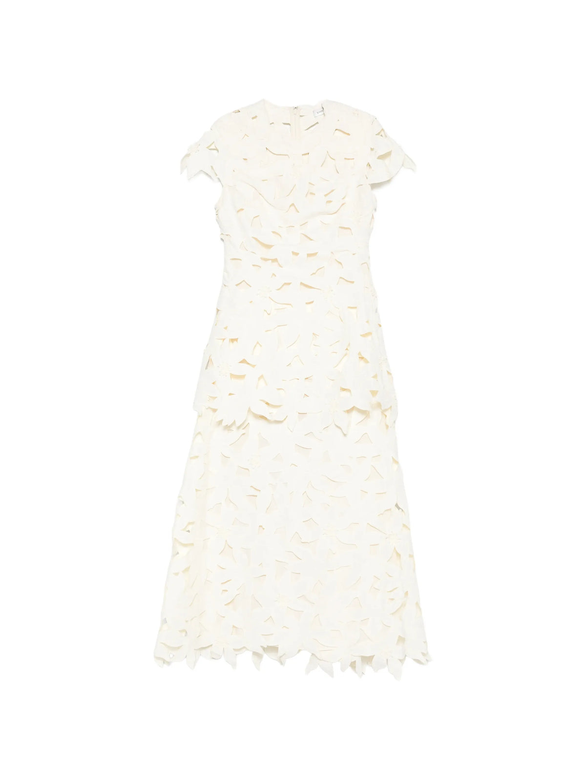 Neve embroidered cotton midi dress