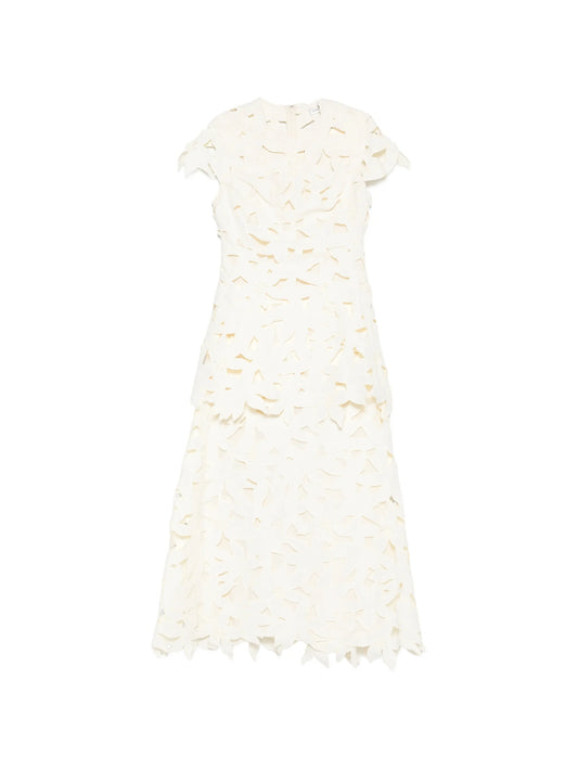 Neve embroidered cotton midi dress