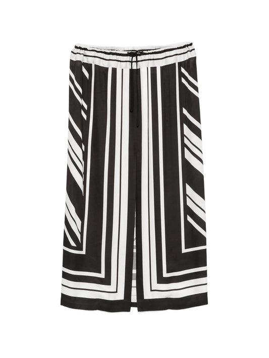 Jameson striped maxi skirt