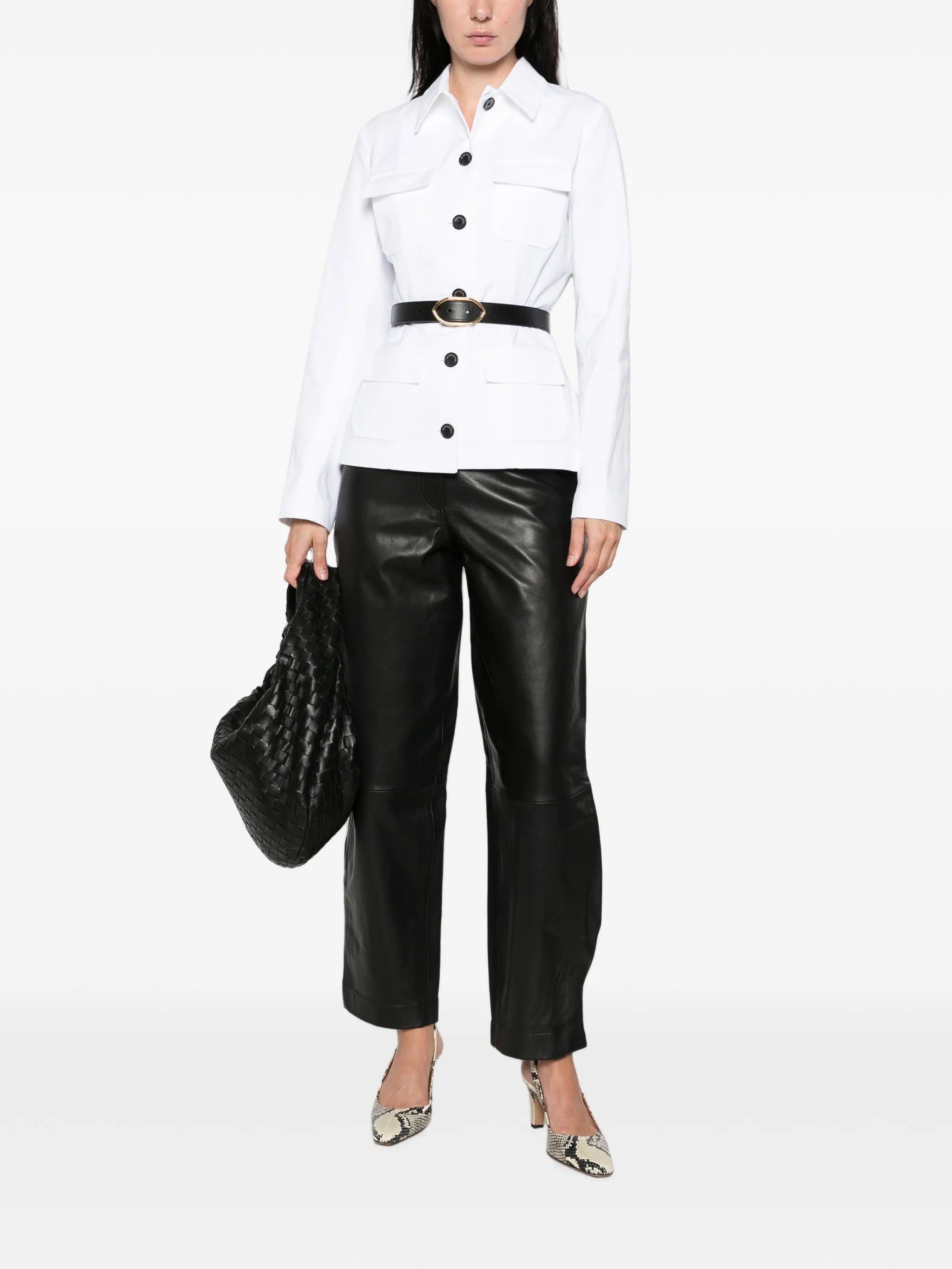 Gage button-up jacket