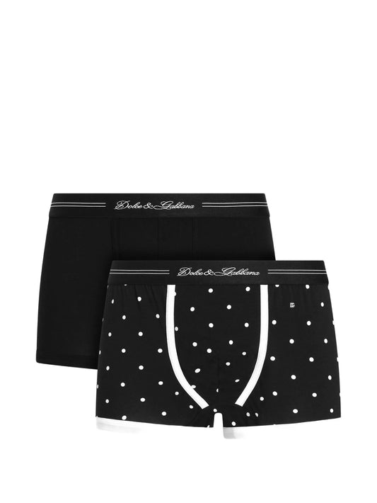 bi-pack cotton jersey boxers
