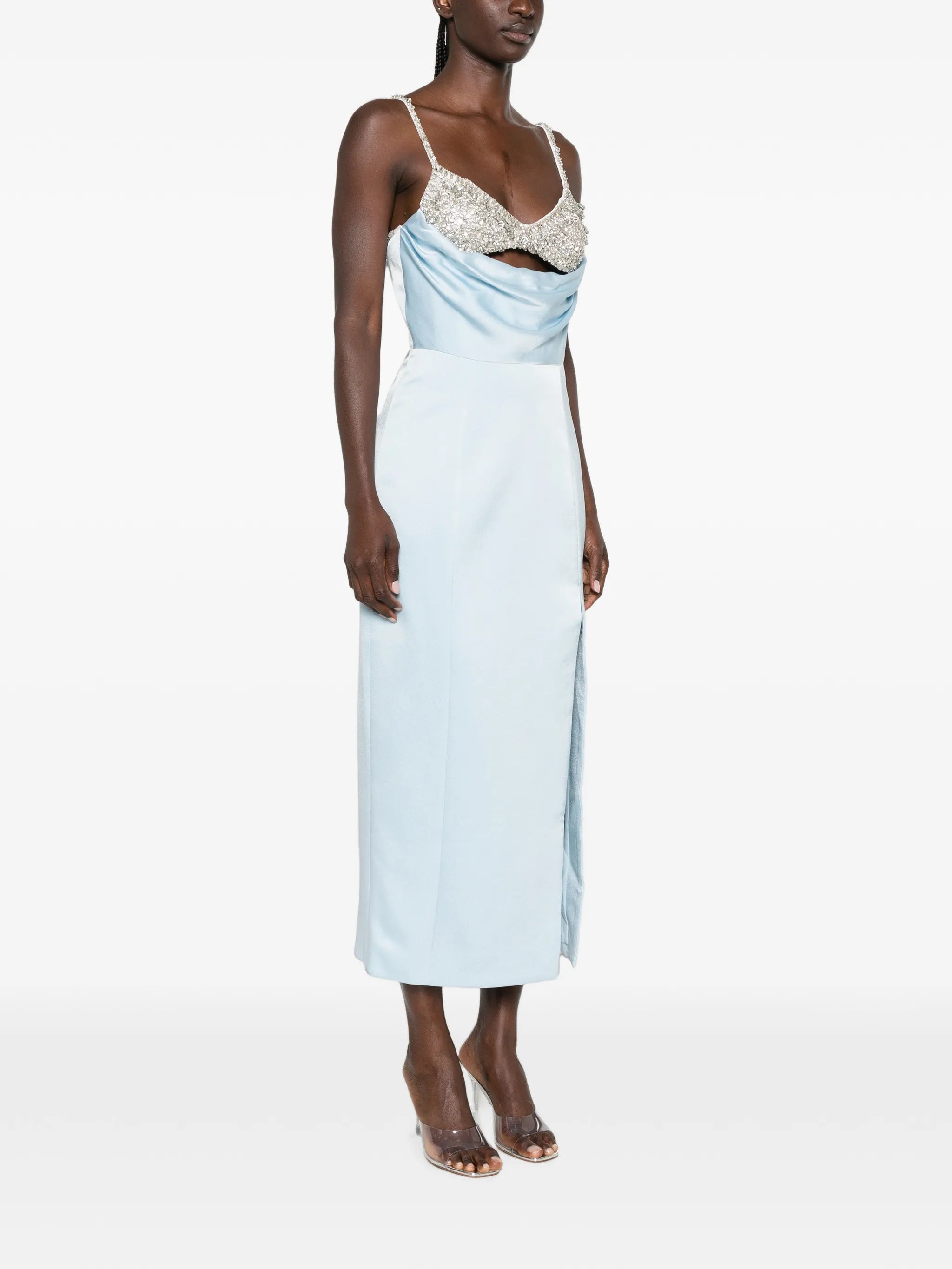 Celestia embellished midi dress