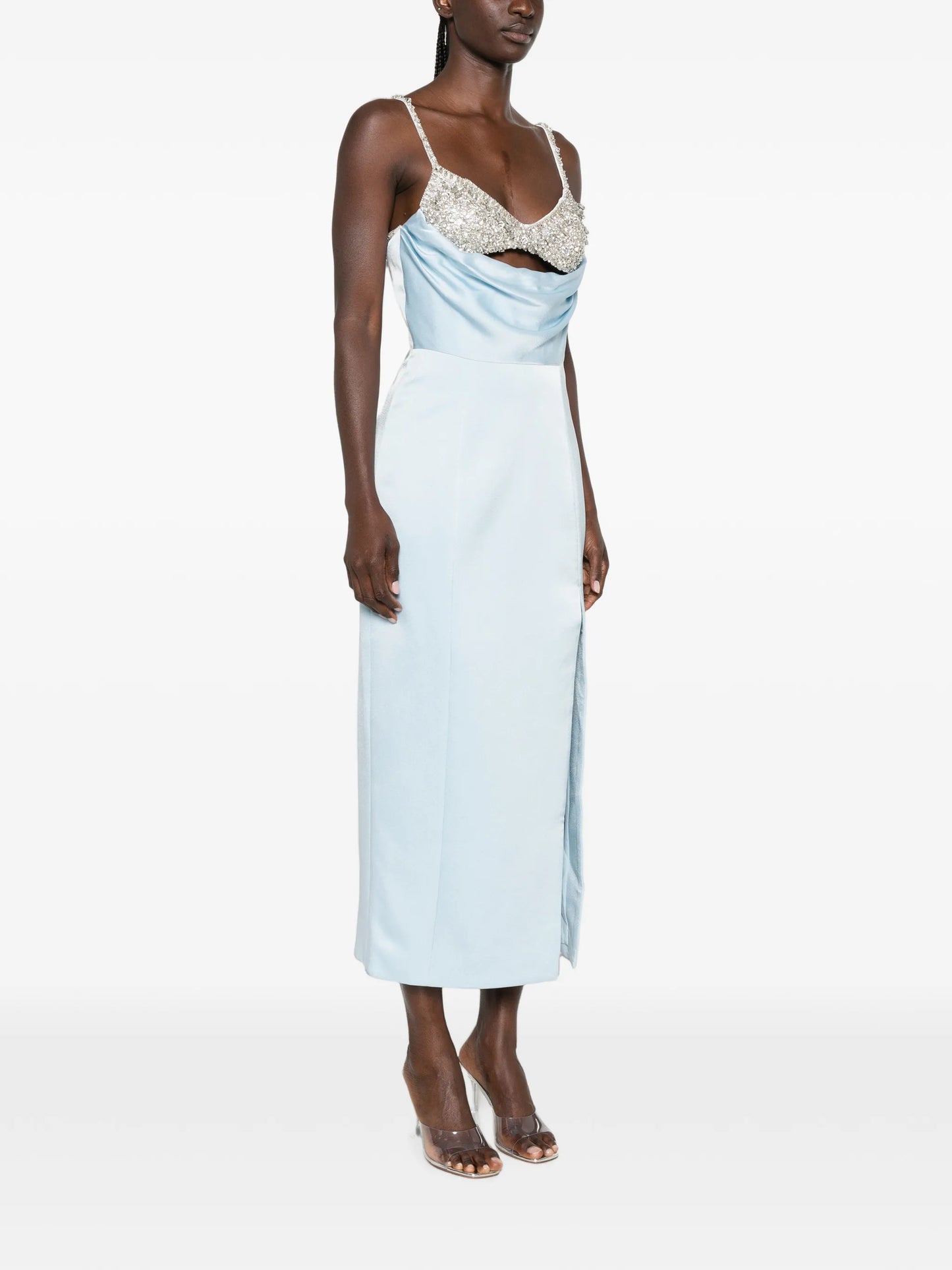 Celestia embellished midi dress